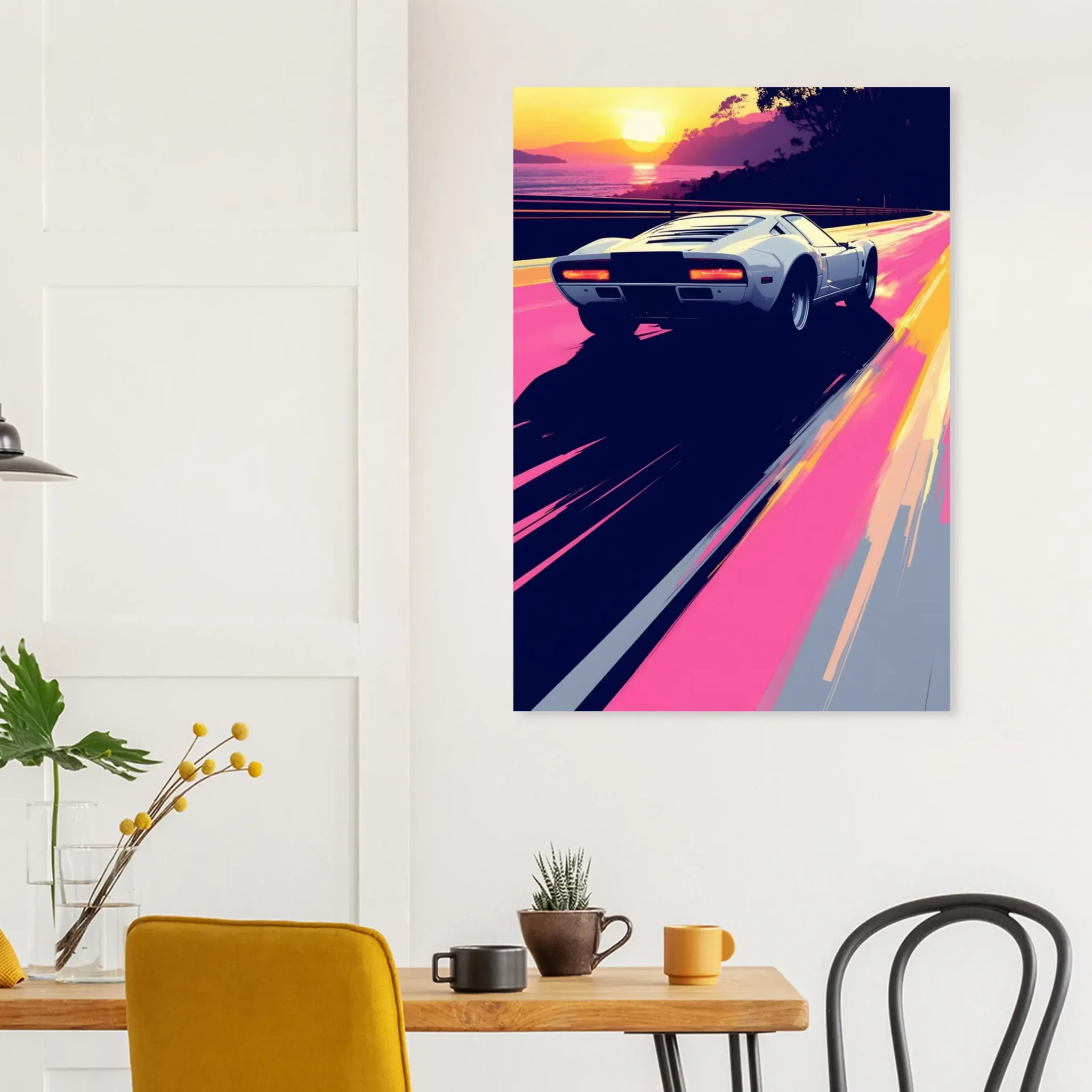 EU Giclée Print Poster COLOR RUN. Fine Art Wall Art with Archival Quality. Printed, packaged, and shipped in the EU. Exclusive ColorVanta design.