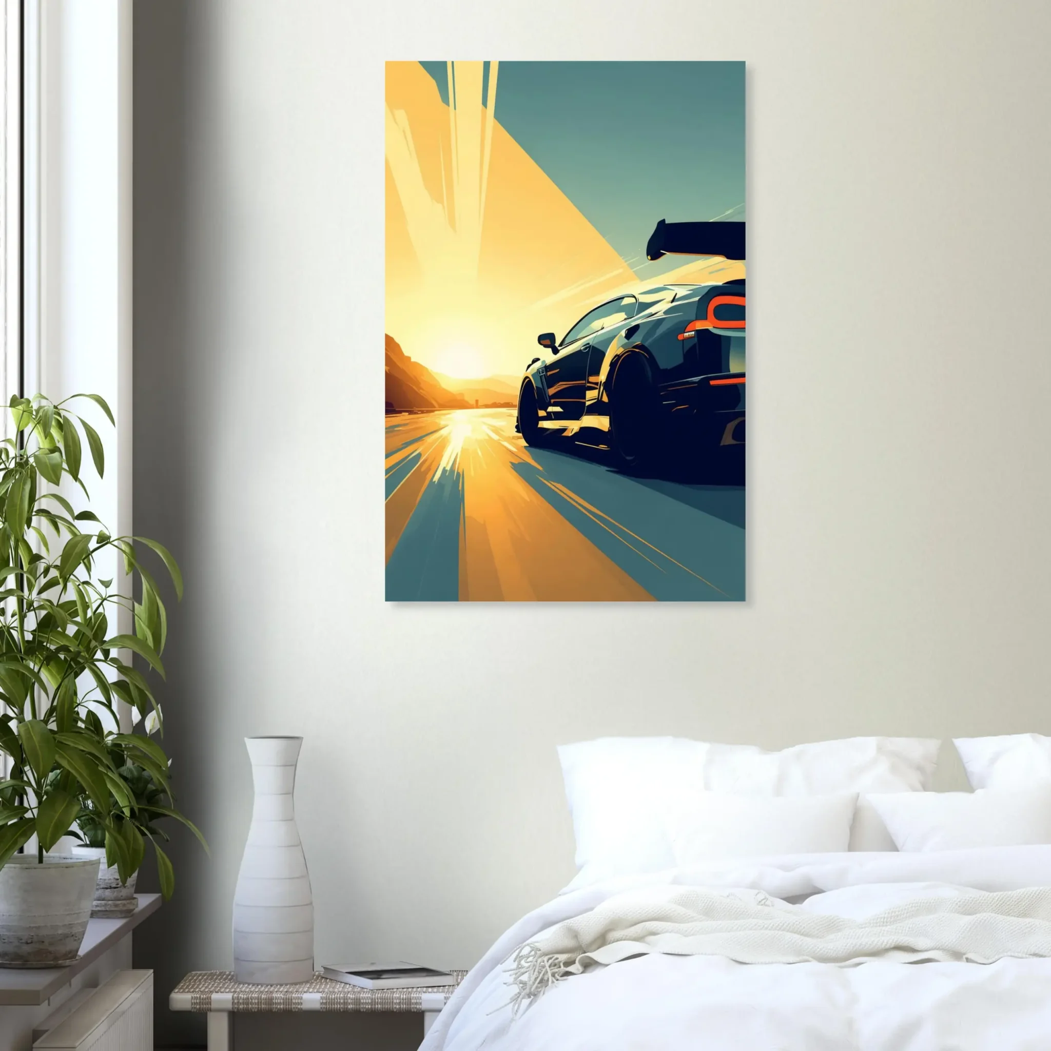 EU Giclée Print Poster CORE DRIVE. Fine Art Wall Art with Archival Quality. Printed, packaged, and shipped in the EU. Exclusive ColorVanta design.