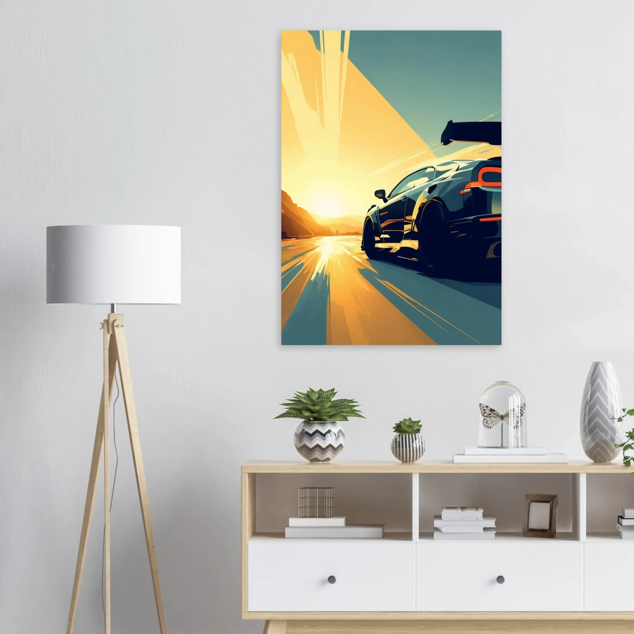 EU Giclée Print Poster CORE DRIVE. Fine Art Wall Art with Archival Quality. Printed, packaged, and shipped in the EU. Exclusive ColorVanta design.