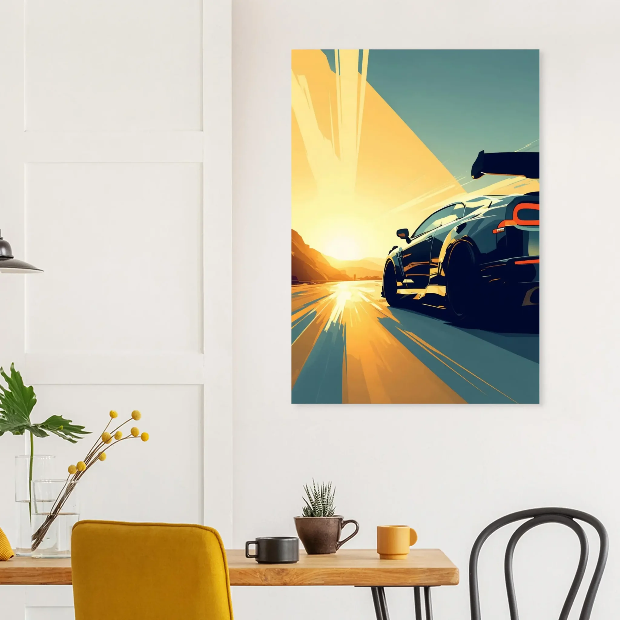 EU Giclée Print Poster CORE DRIVE. Fine Art Wall Art with Archival Quality. Printed, packaged, and shipped in the EU. Exclusive ColorVanta design.