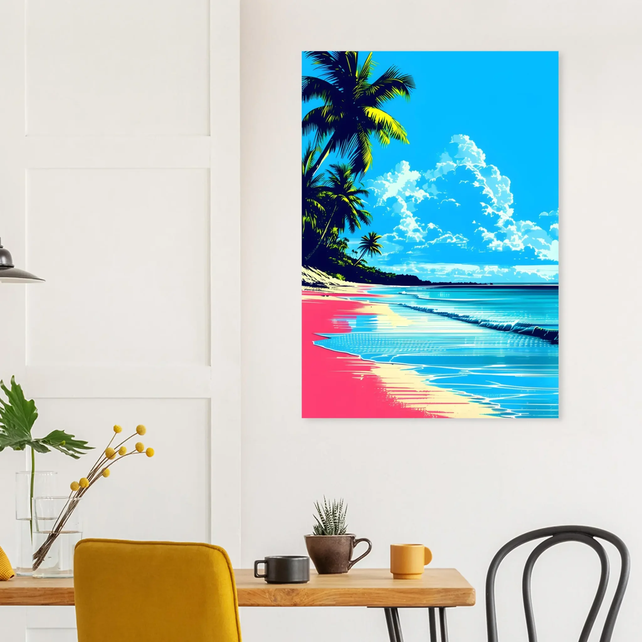 EU Giclée Print Poster HORIZON. Fine Art Wall Art with Archival Quality. Printed, packaged, and shipped in the EU. Exclusive ColorVanta design.