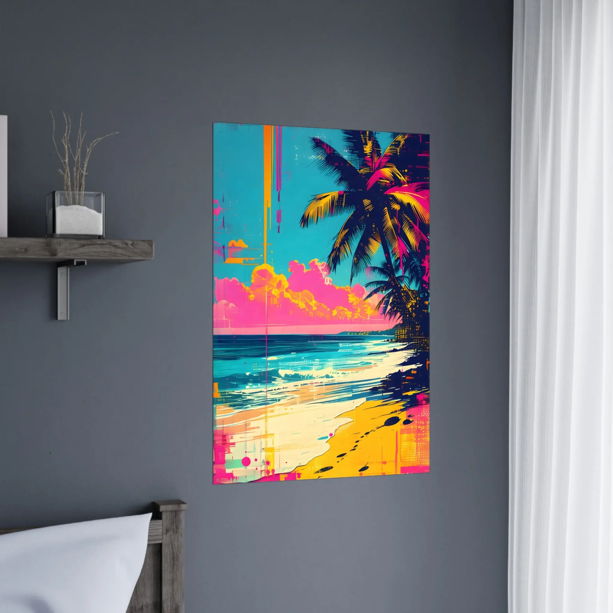 EU Giclée Print Poster RHYTHMIC. Fine Art Wall Art with Archival Quality. Printed, packaged, and shipped in the EU. Exclusive ColorVanta design.