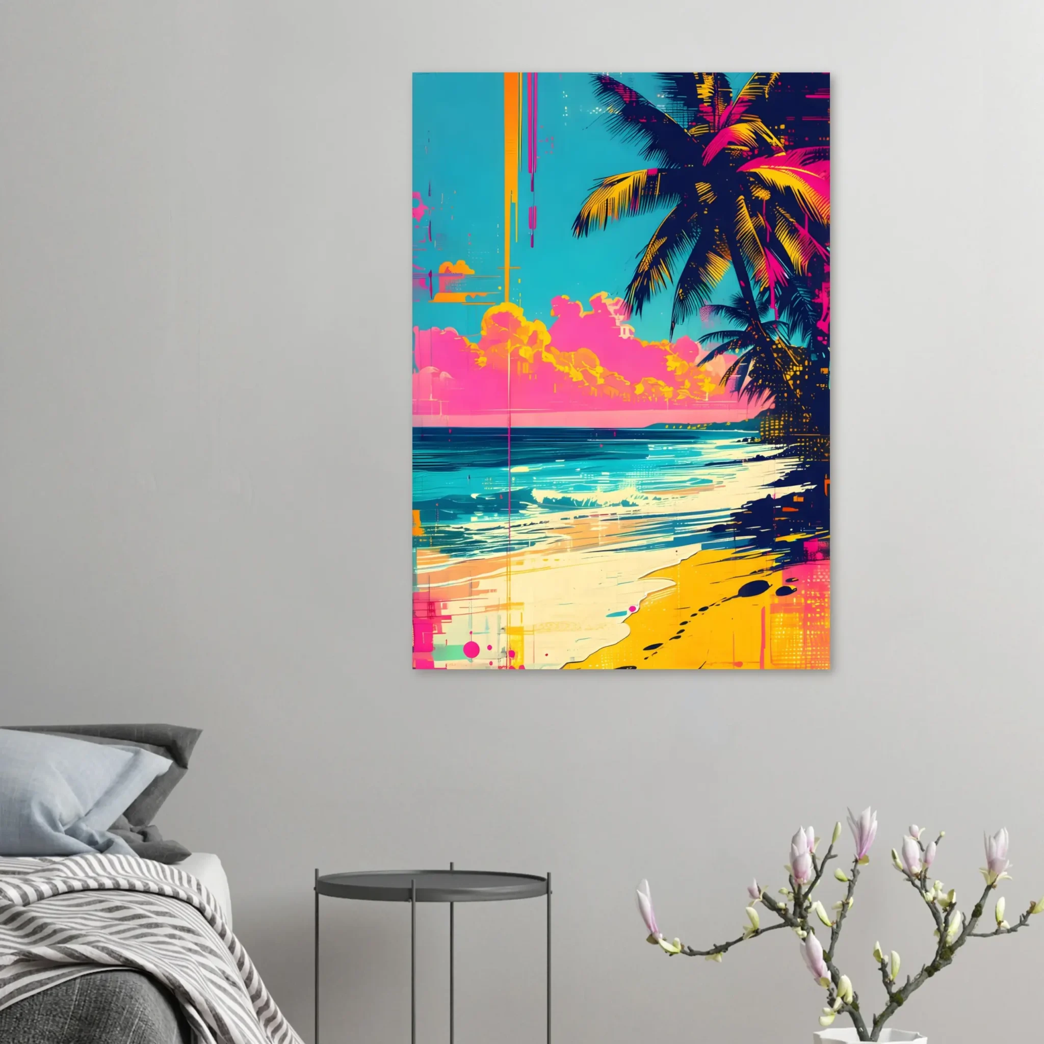 EU Giclée Print Poster RHYTHMIC. Fine Art Wall Art with Archival Quality. Printed, packaged, and shipped in the EU. Exclusive ColorVanta design.