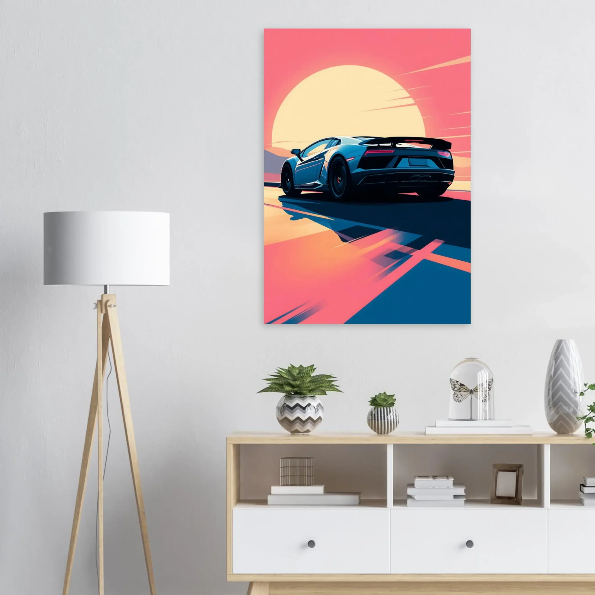 EU Giclée Print Poster STEADY COURSE. Fine Art Wall Art with Archival Quality. Printed, packaged, and shipped in the EU. Exclusive ColorVanta design.