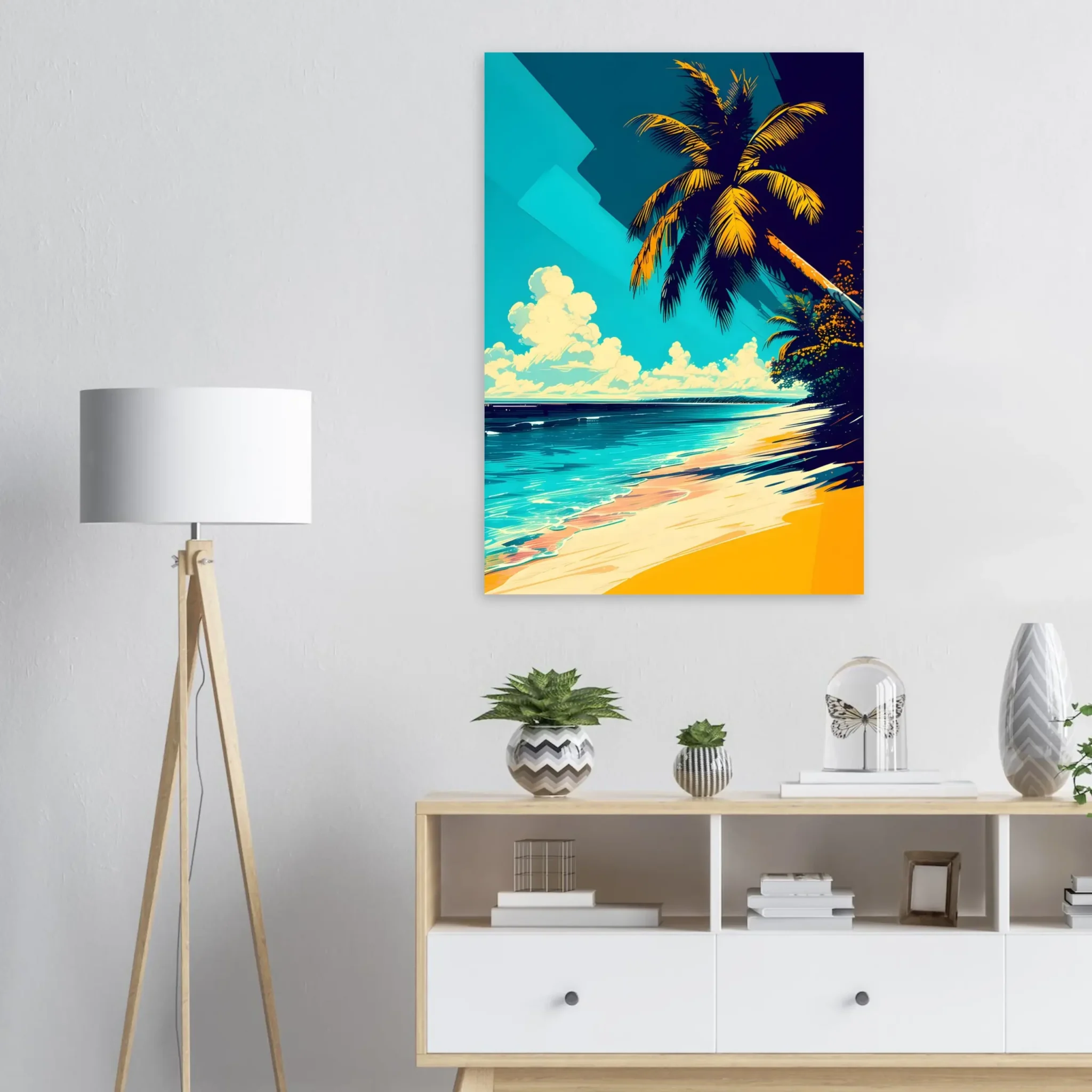 EU Giclée Print Poster SUNLIT. Fine Art Wall Art with Archival Quality. Printed, packaged, and shipped in the EU. Exclusive ColorVanta design.