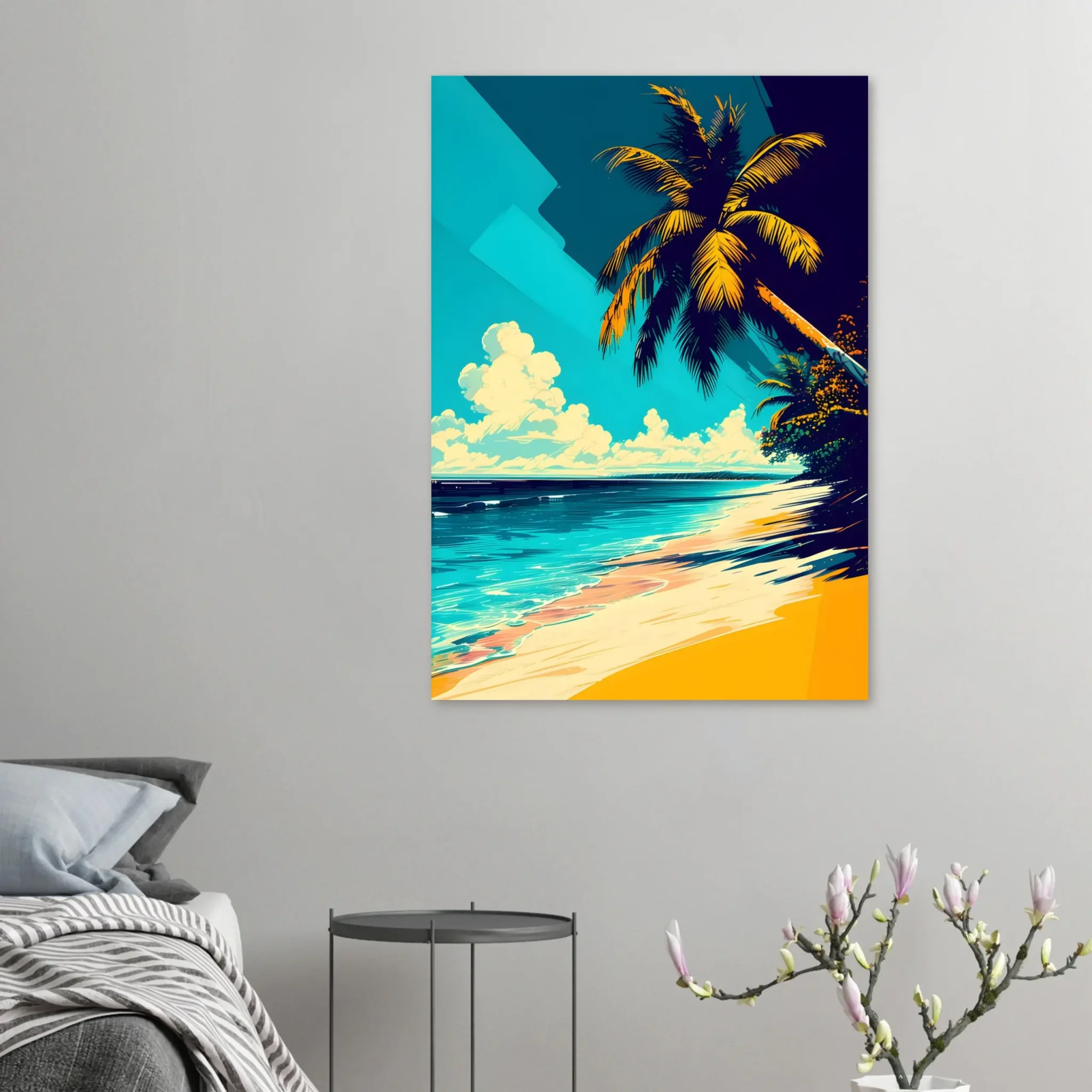 EU Giclée Print Poster SUNLIT. Fine Art Wall Art with Archival Quality. Printed, packaged, and shipped in the EU. Exclusive ColorVanta design.