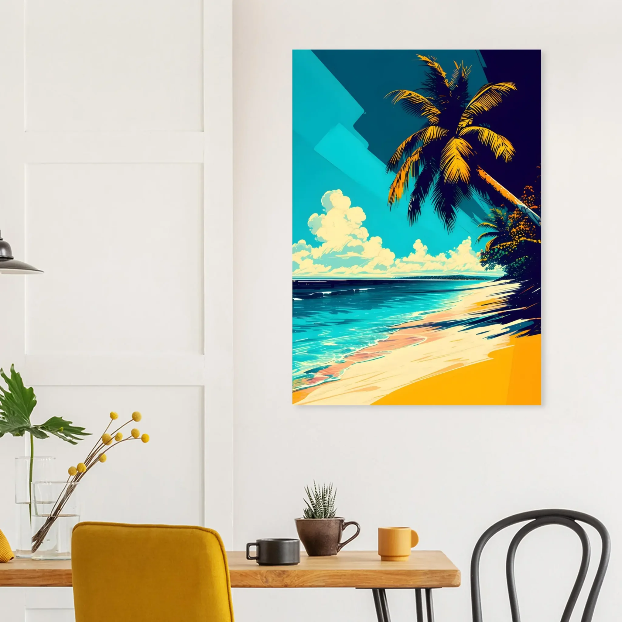 EU Giclée Print Poster SUNLIT. Fine Art Wall Art with Archival Quality. Printed, packaged, and shipped in the EU. Exclusive ColorVanta design.