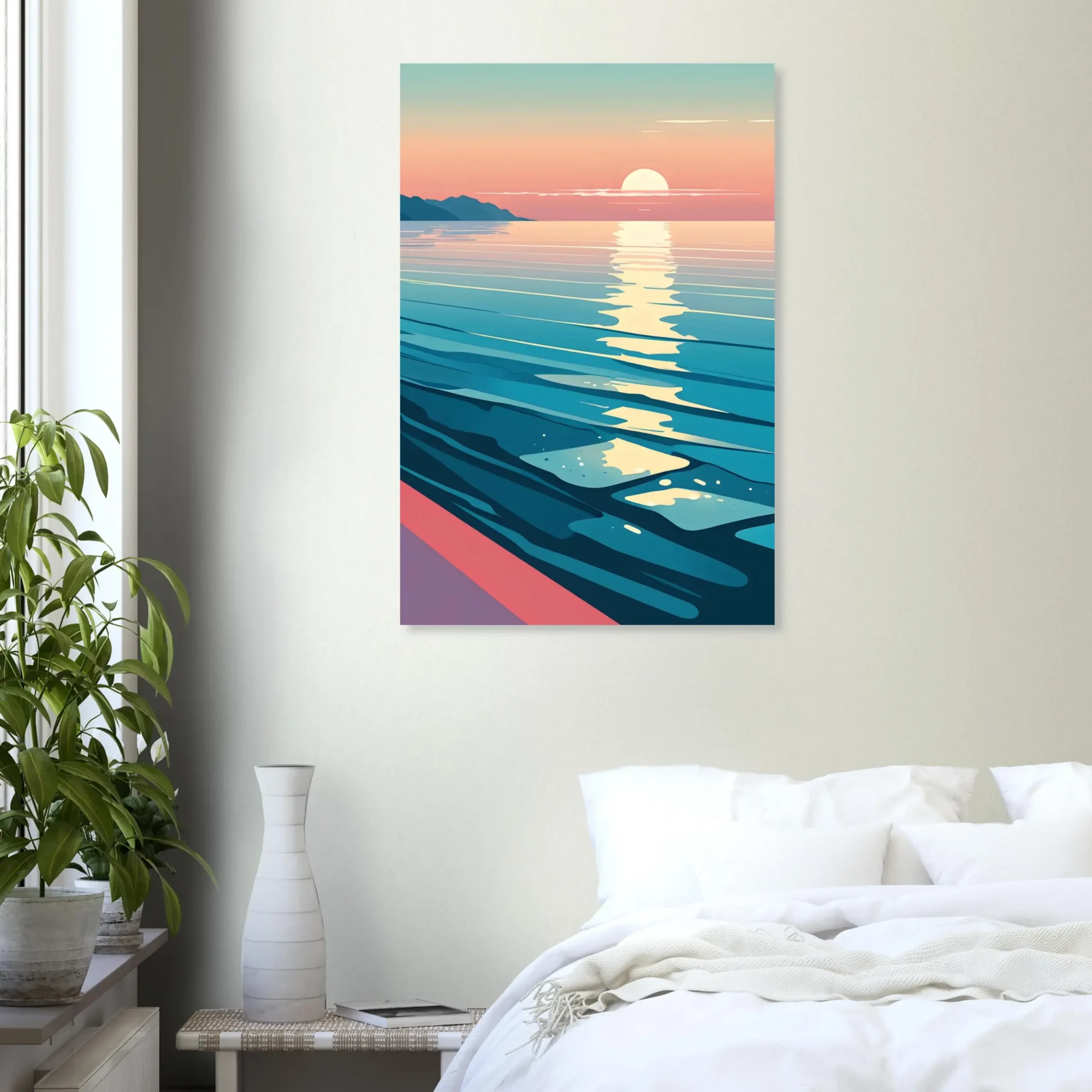 EU Giclée Print Poster GOLDEN ALIGNMENT. Fine Art Wall Art with Archival Quality. Printed, packaged, and shipped in the EU. Exclusive ColorVanta design.