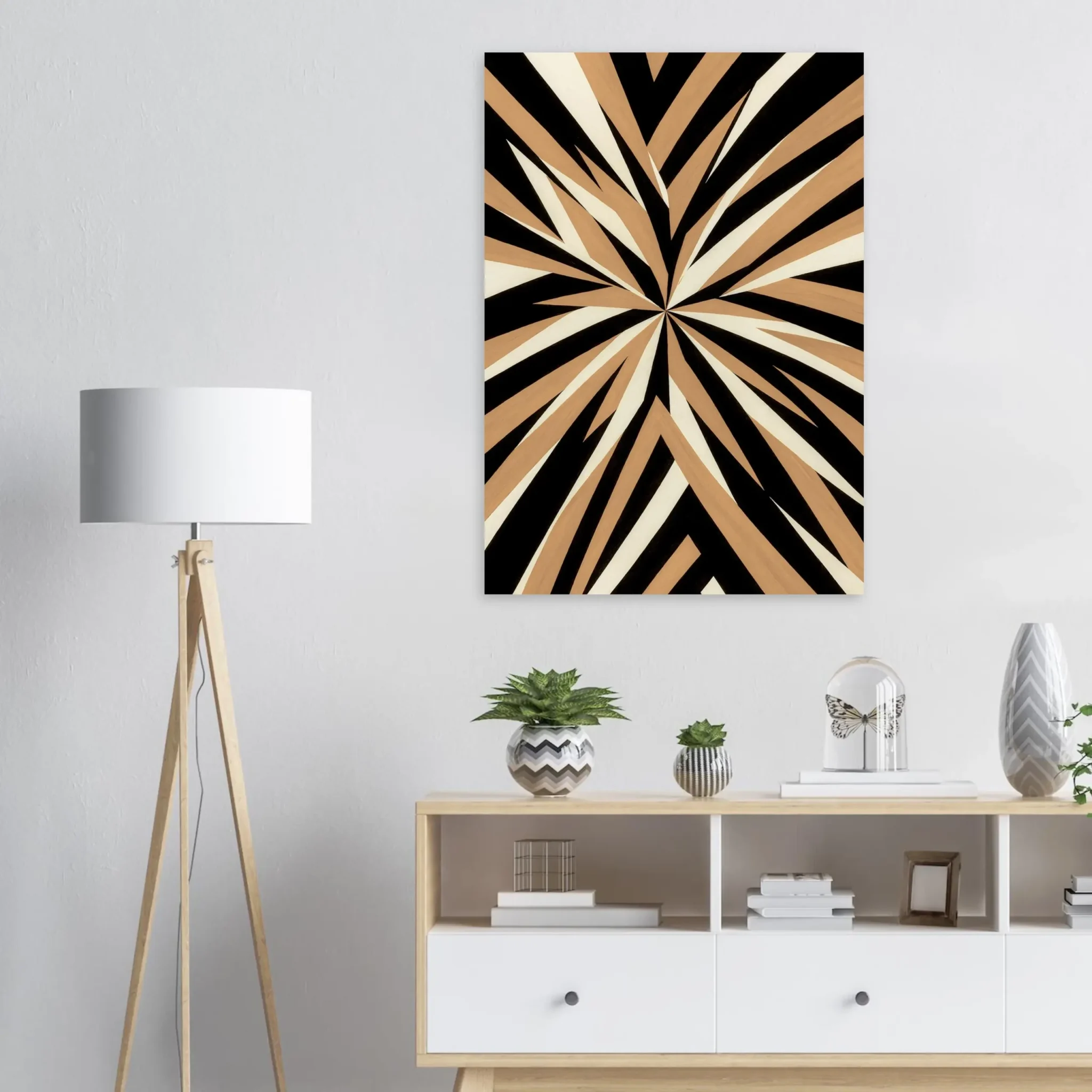 EU Giclée Print Poster COPPER BRONZE RADIANCE. Fine Art Wall Art with Archival Quality. Printed, packaged, and shipped in the EU. Exclusive ColorVanta design.