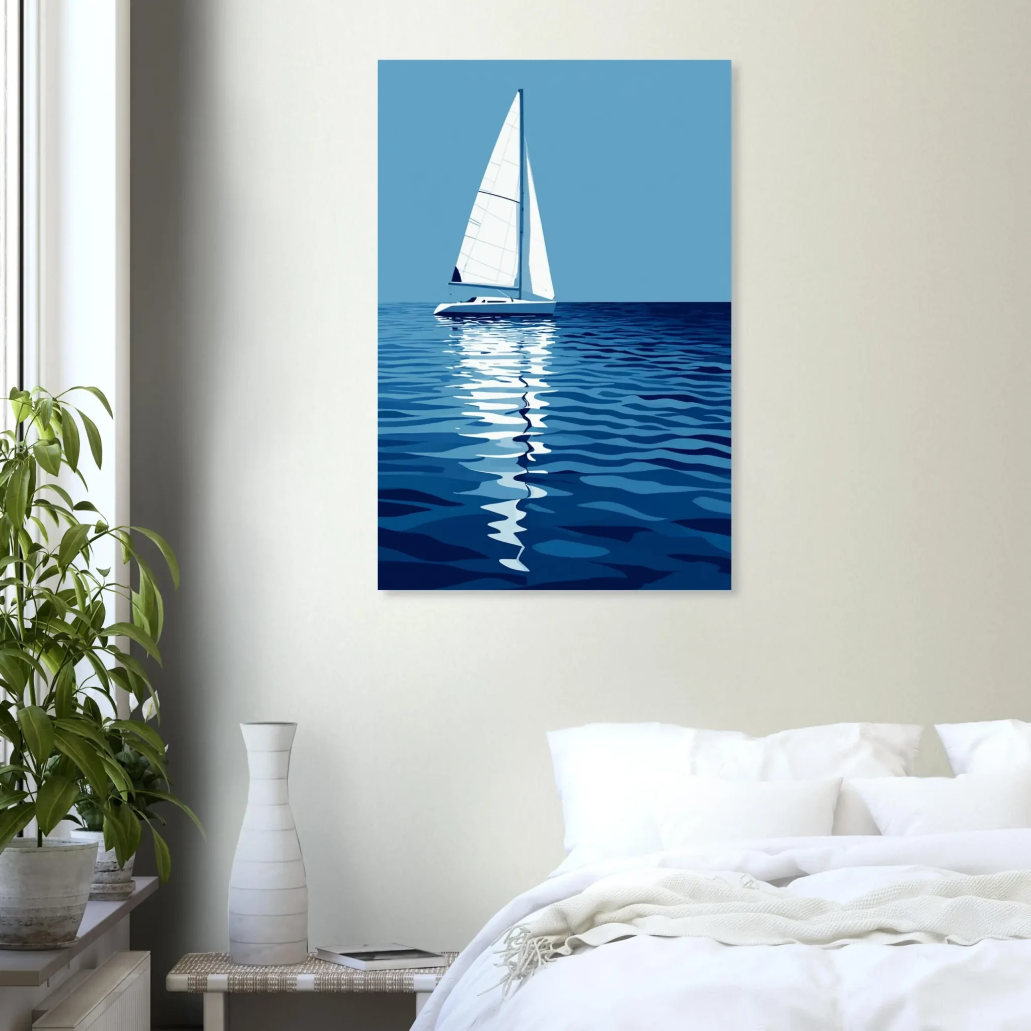 Abstract colorful wall art print design by ColorVanta.