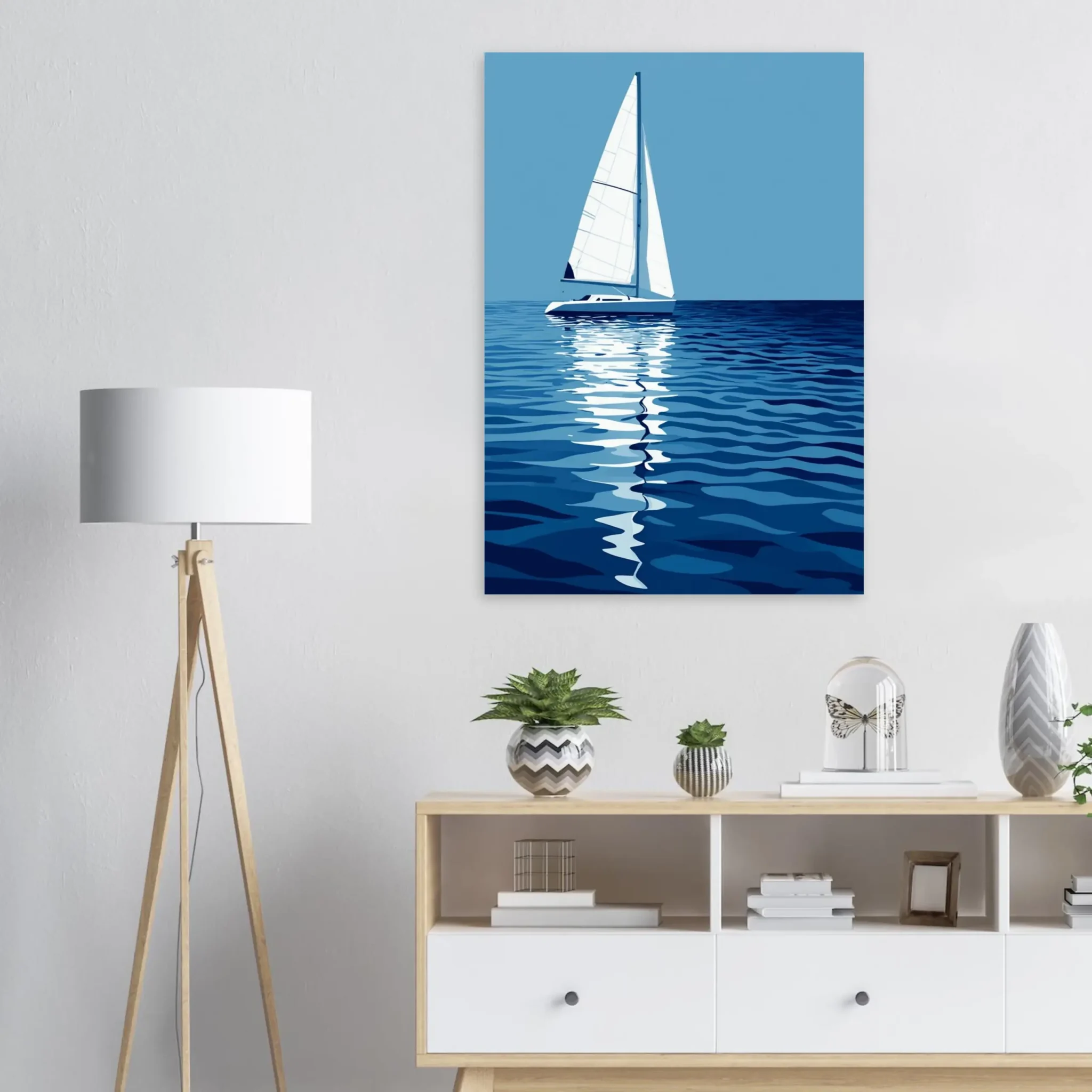 Abstract colorful wall art print design by ColorVanta.
