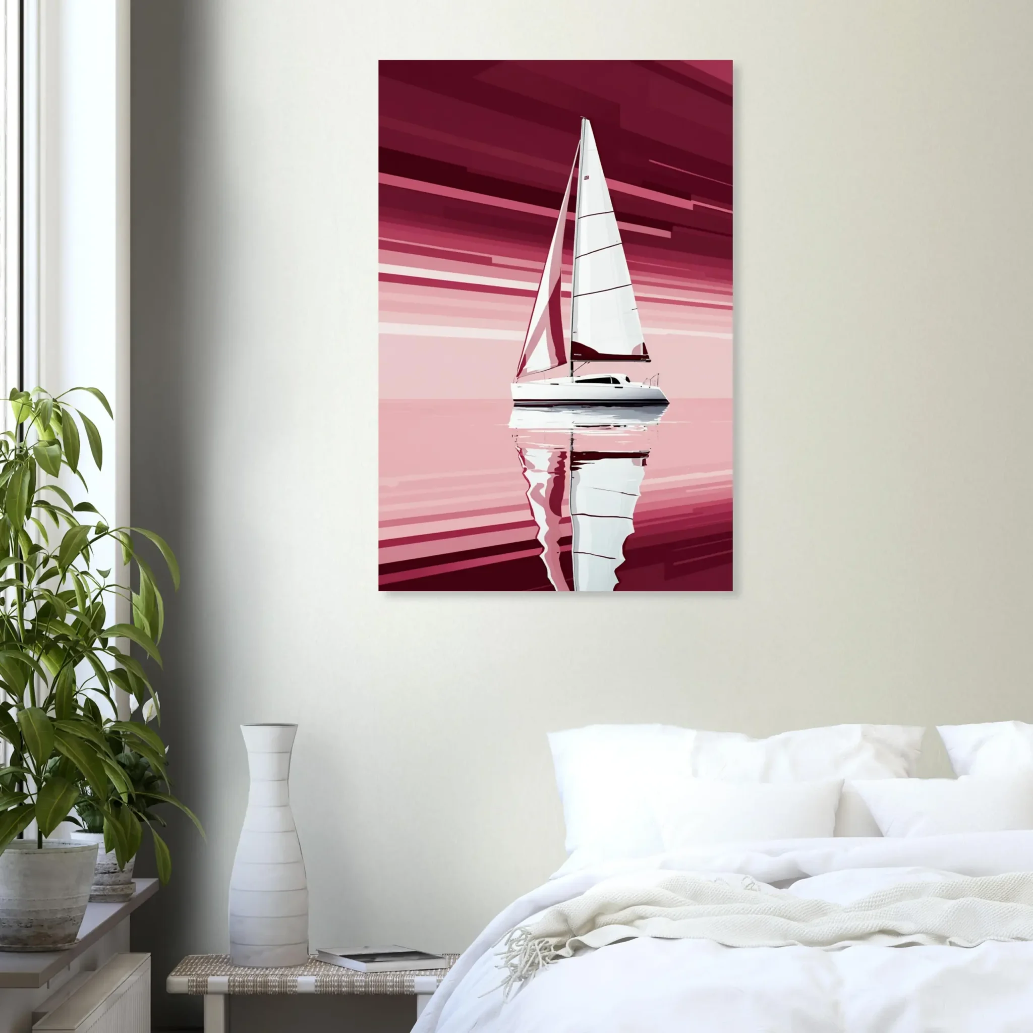 Abstract colorful wall art print design by ColorVanta.