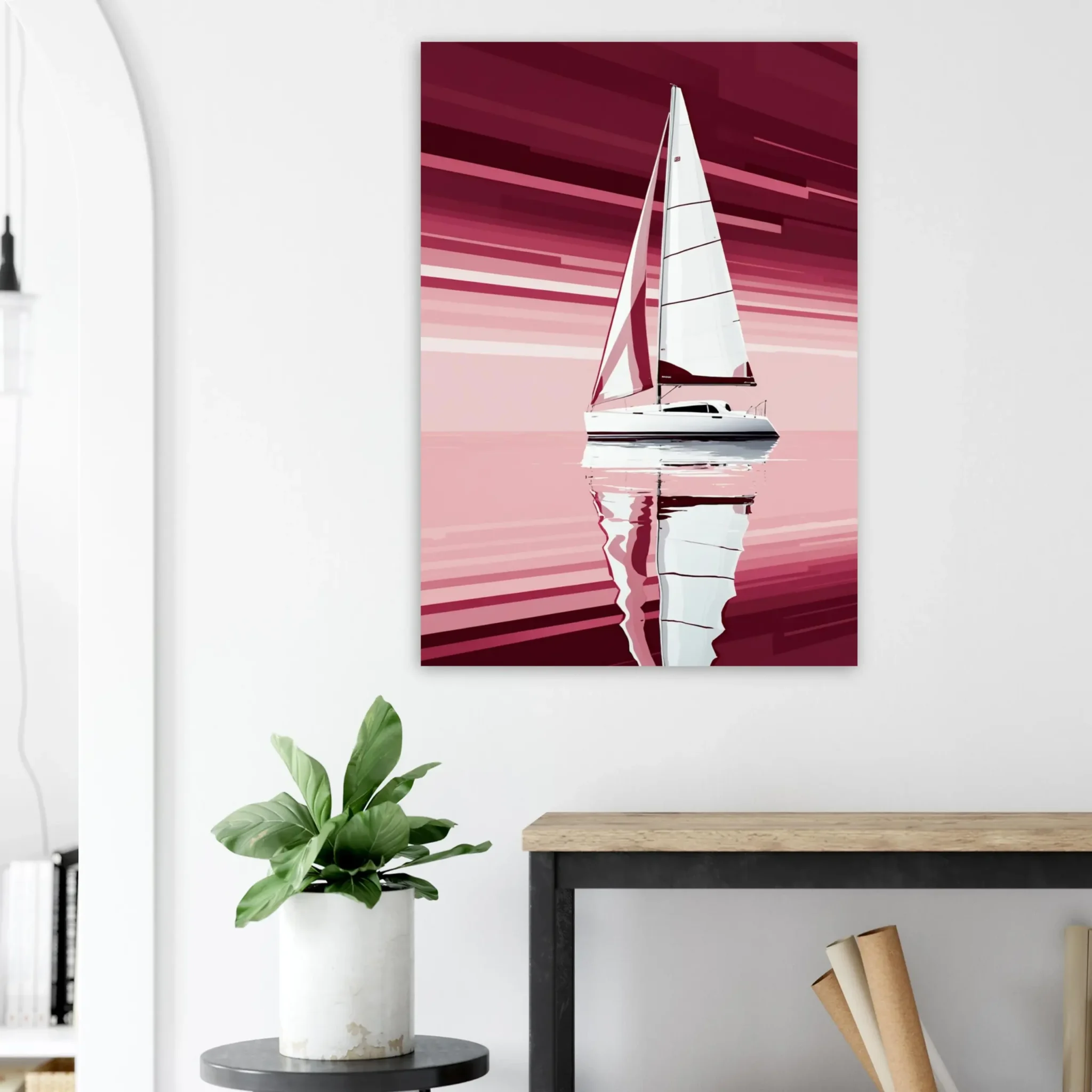 Abstract colorful wall art print design by ColorVanta.
