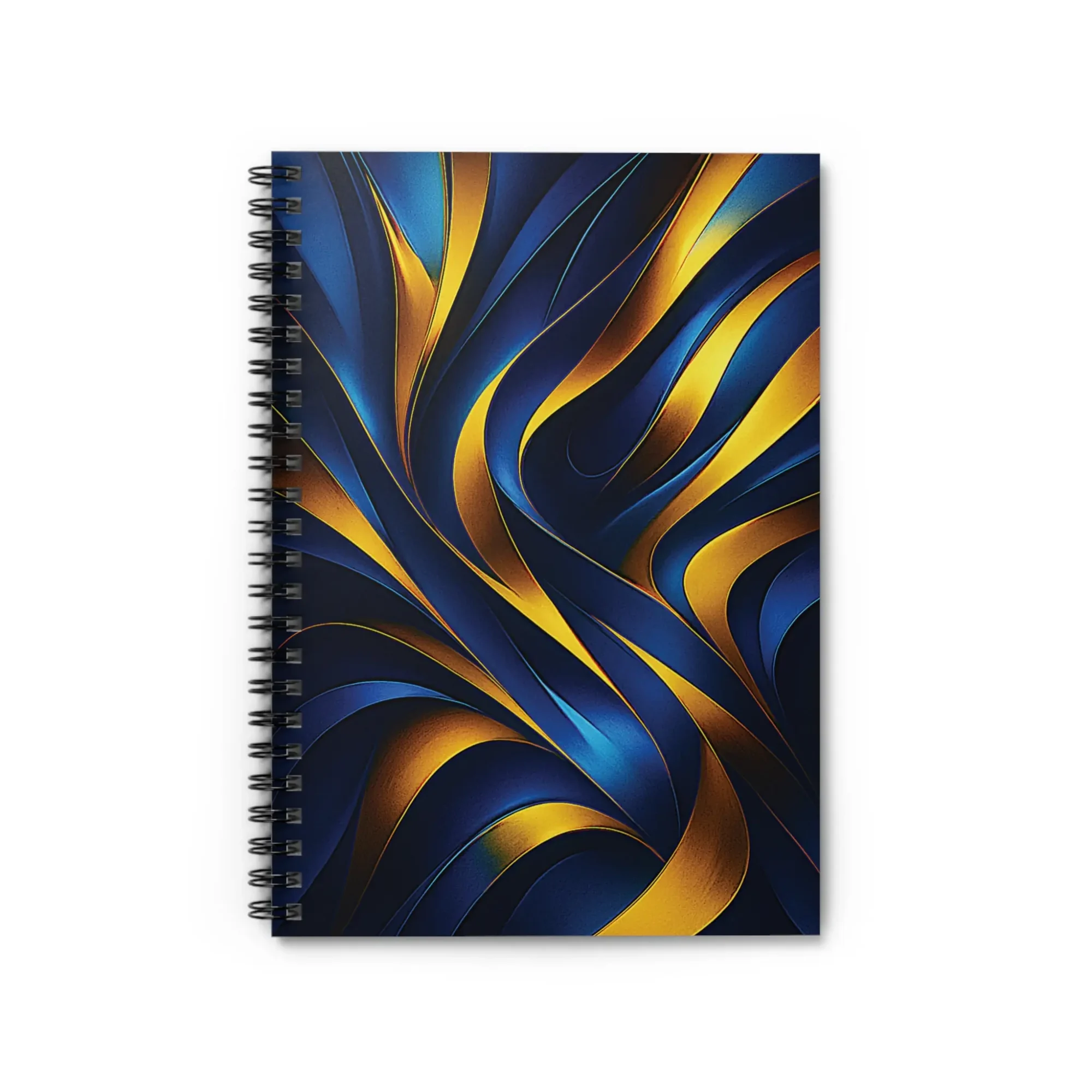 US Spiral Notebook Ruled Lines RIBBONS OF LIGHT 1 US Spiral Notebook Ruled Lines RIBBONS OF LIGHT 1
