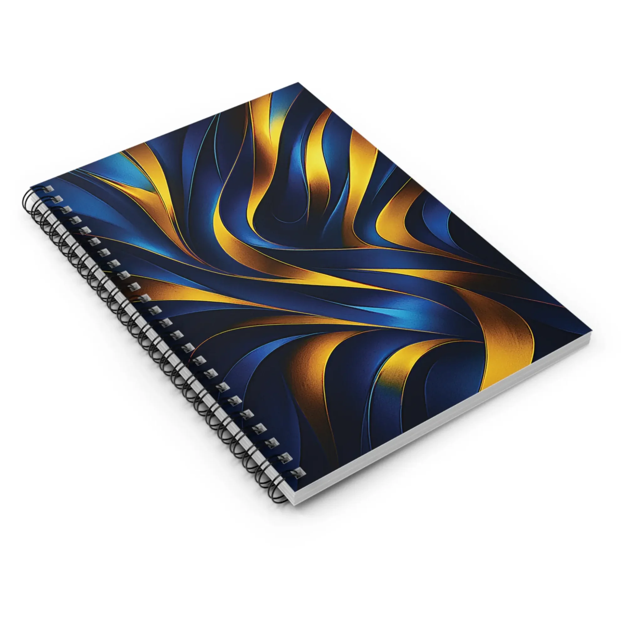 US Spiral Notebook Ruled Lines RIBBONS OF LIGHT 2 US Spiral Notebook Ruled Lines RIBBONS OF LIGHT 2