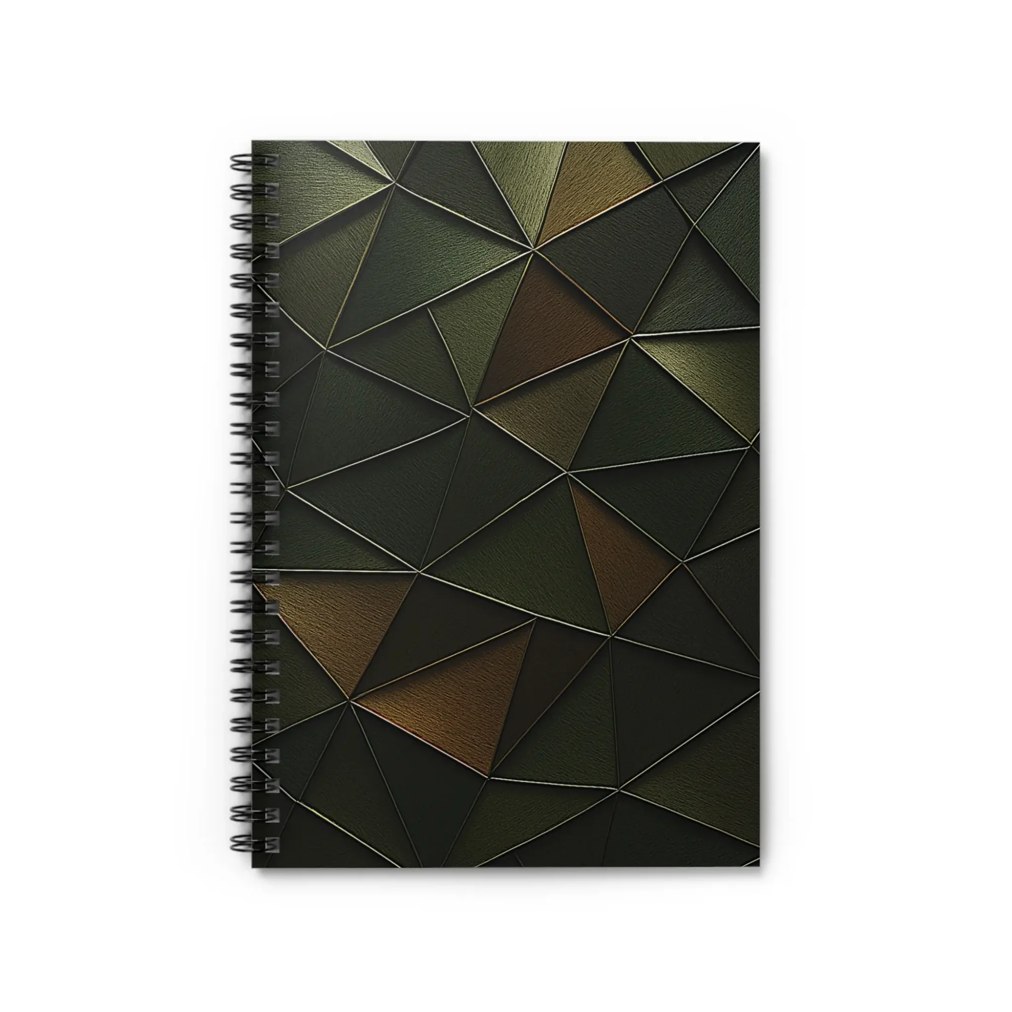 US Spiral Notebook Ruled Lines TRIANGULAR OLIVE 1 US Spiral Notebook Ruled Lines TRIANGULAR OLIVE 1