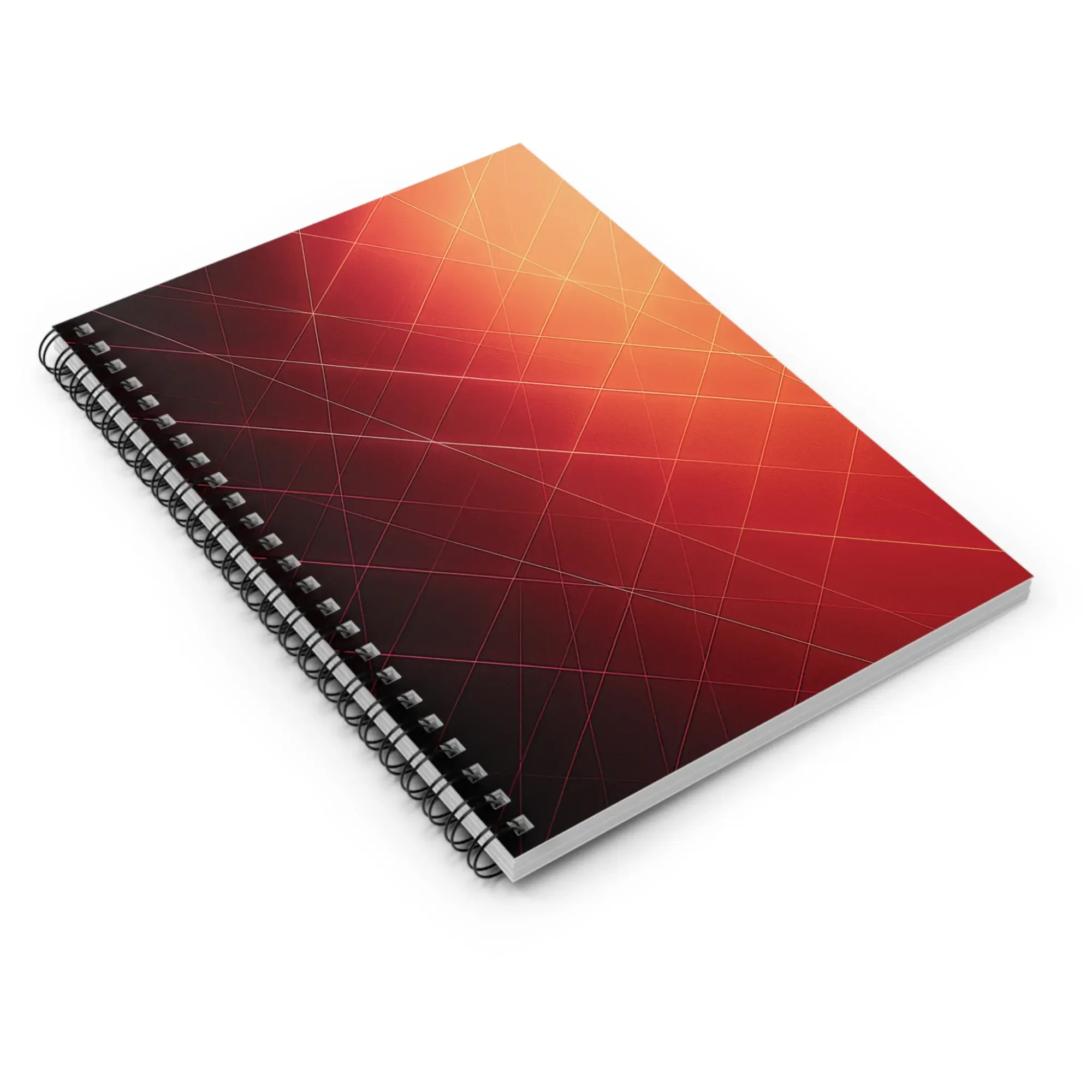 US Spiral Notebook THIN LINES GLOWFIELD 2 US Spiral Notebook THIN LINES GLOWFIELD 2