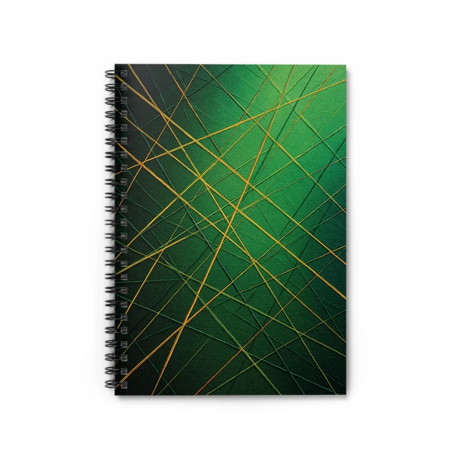 US Spiral Notebook Ruled Lines COLOR LINES FOREST VOLTAGE 1