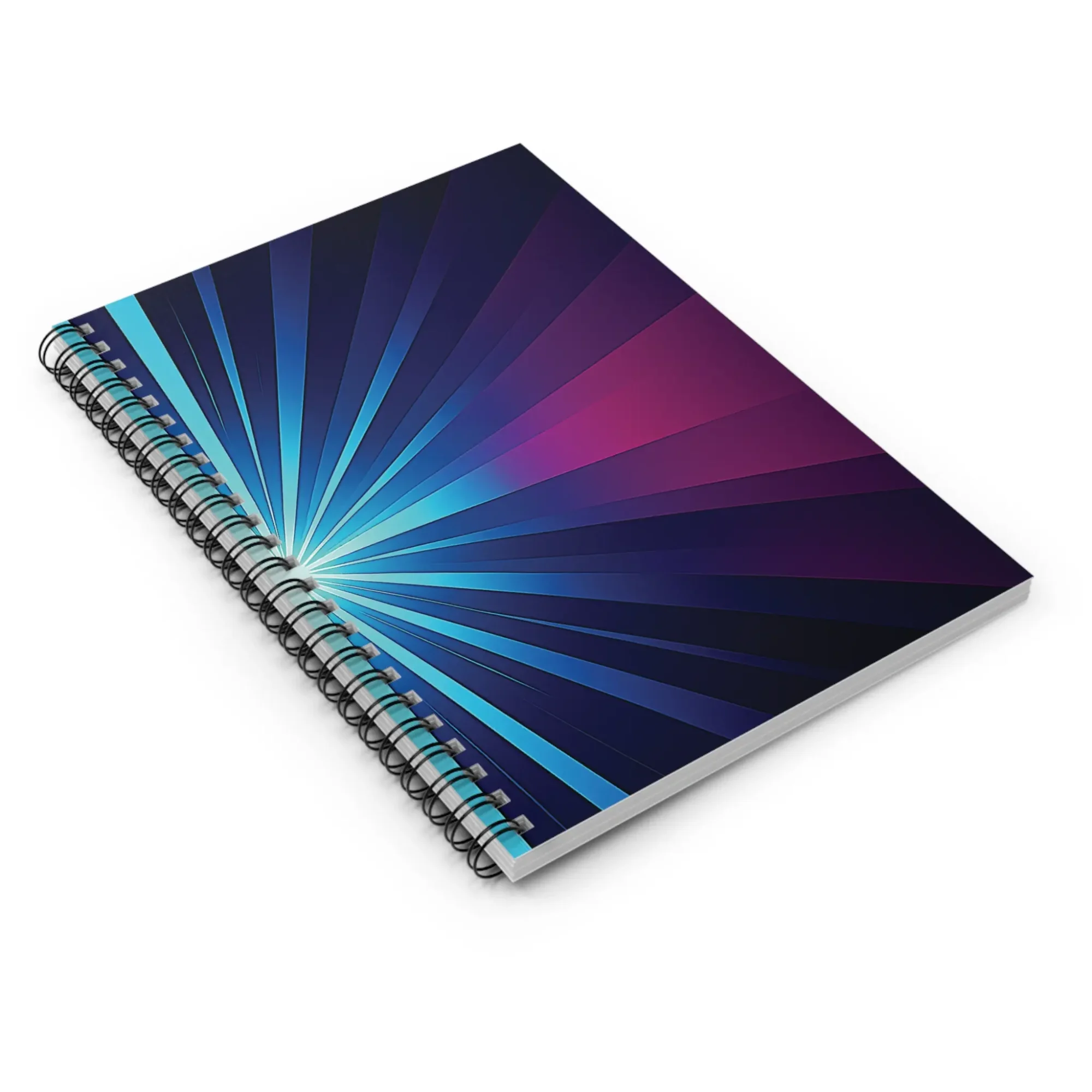 US Spiral Notebook RADIAL NIGHTBEAM 2 US Spiral Notebook Ruled Lines RADIAL NIGHTBEAM 2