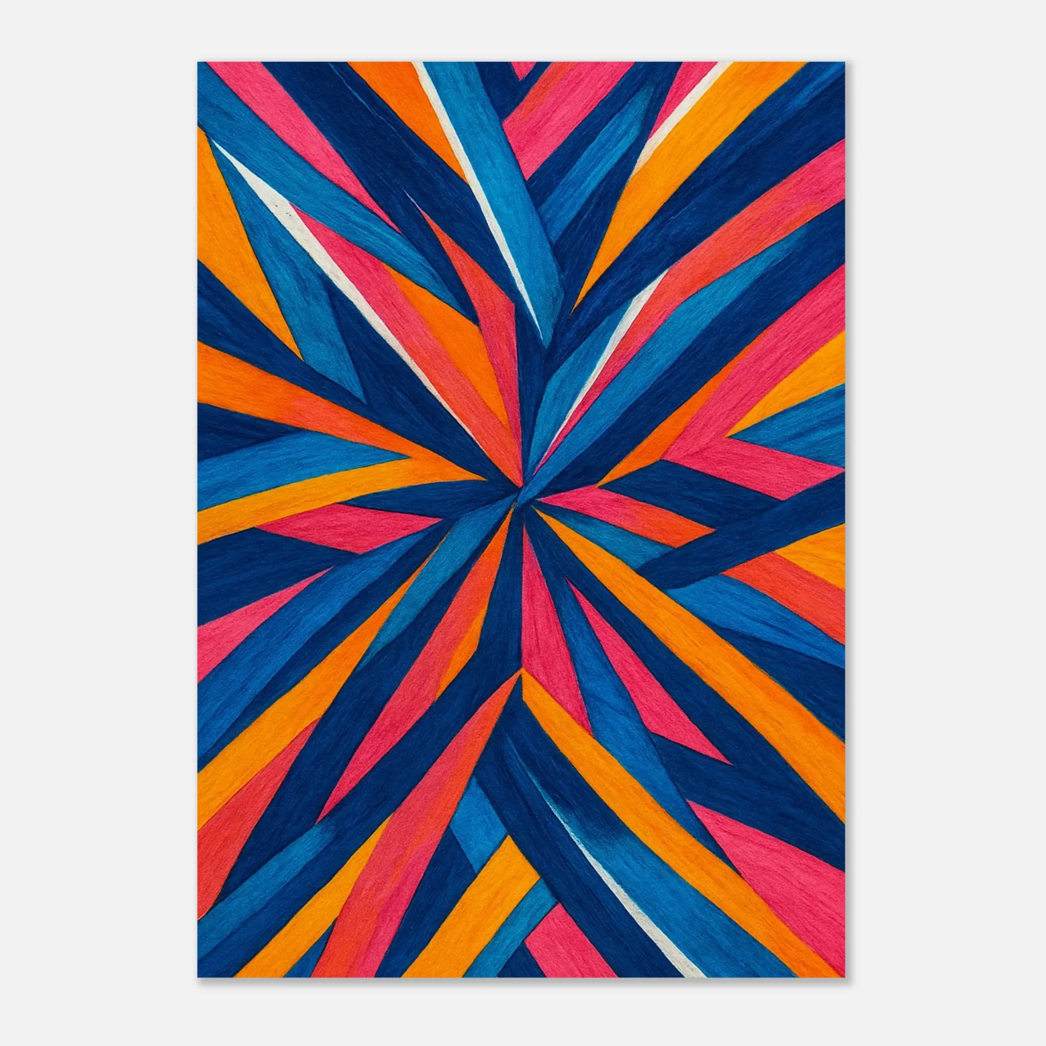 US Giclée Print Poster COLOR BURST. Fine Art Wall Art with Archival Quality. Printed, packaged, and shipped in the US. Exclusive ColorVanta design.