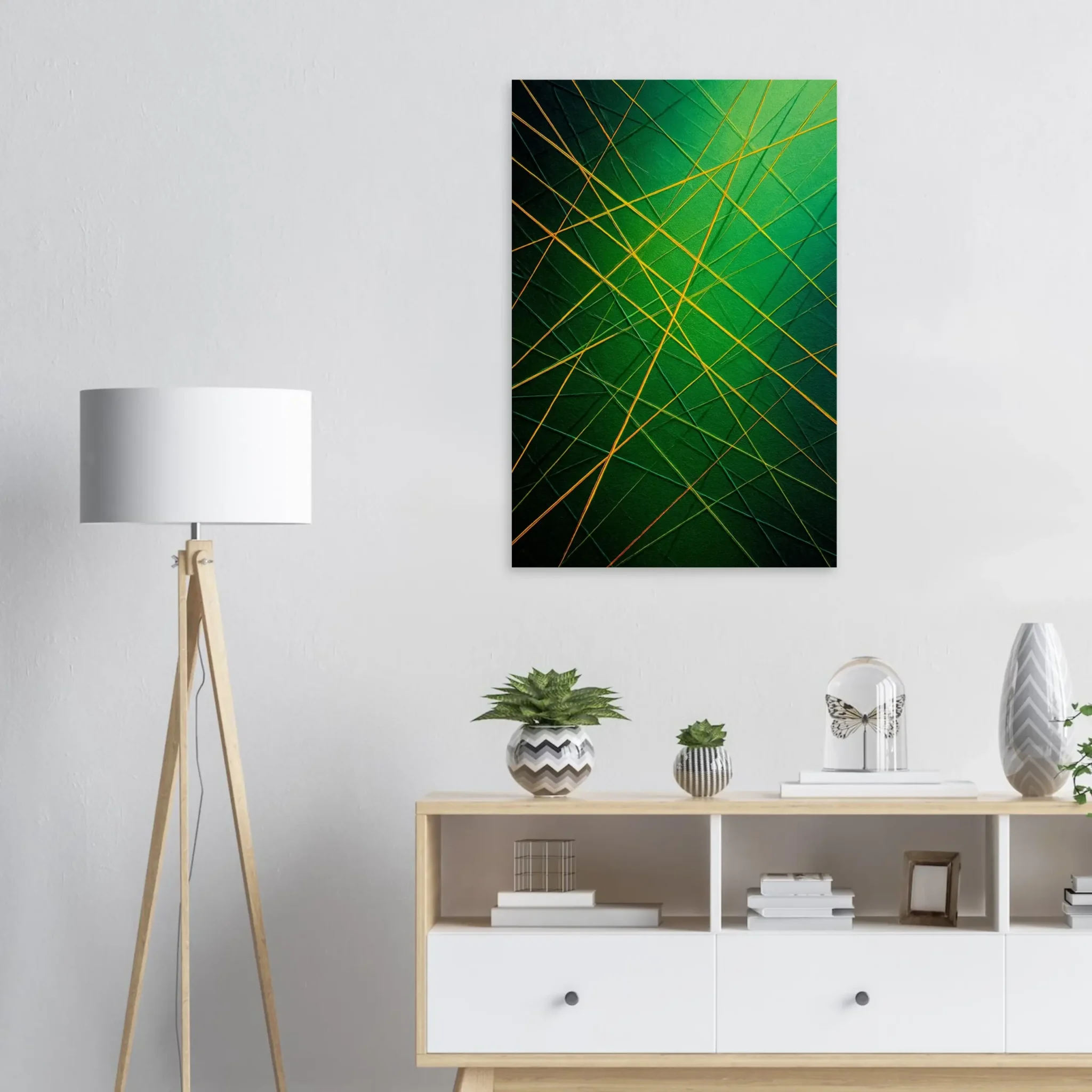 US Giclée Print Poster FOREST VOLTAGE. Fine Art Wall Art with Archival Quality. Printed, packaged, and shipped in the US. Exclusive ColorVanta design.