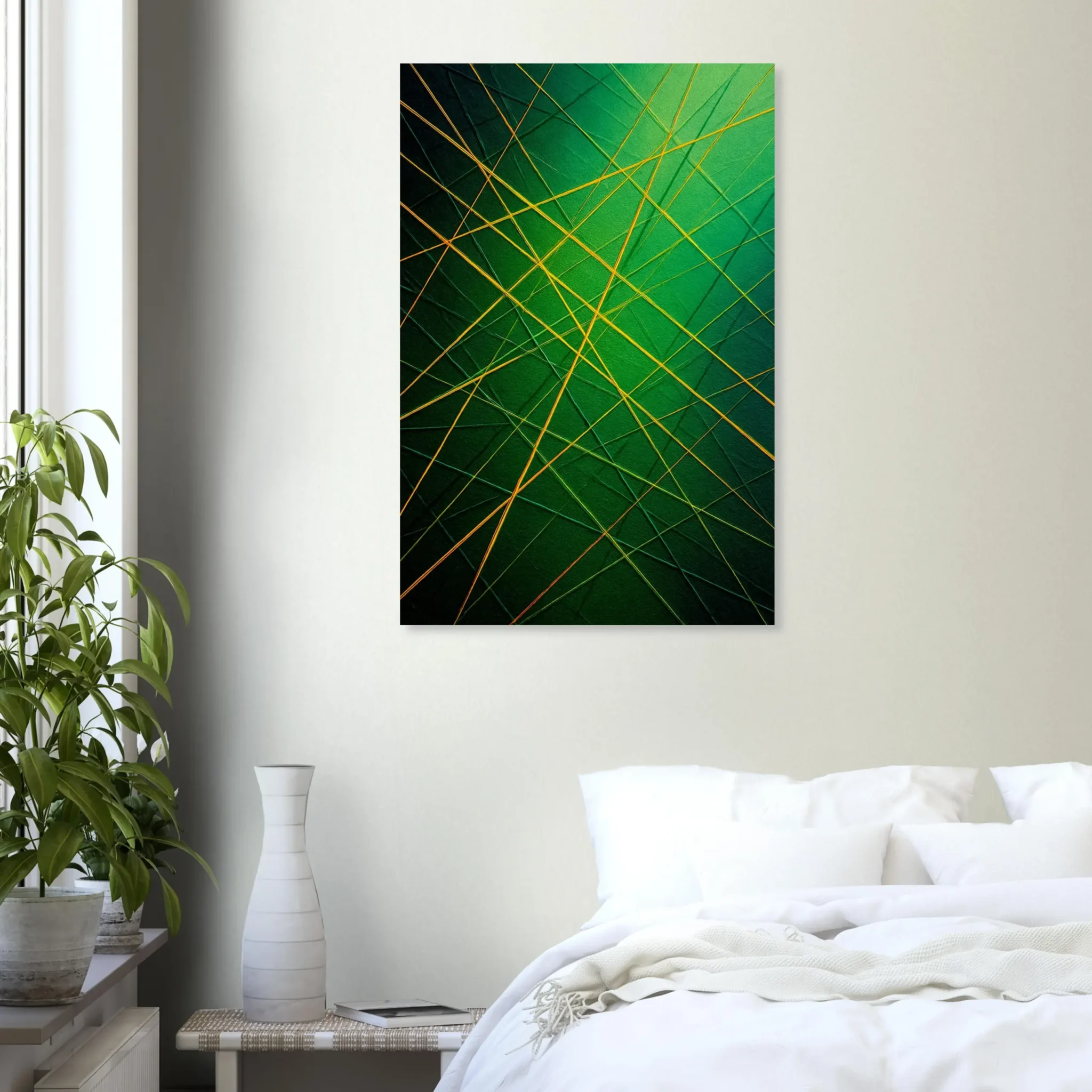 US Giclée Print Poster FOREST VOLTAGE. Fine Art Wall Art with Archival Quality. Printed, packaged, and shipped in the US. Exclusive ColorVanta design.