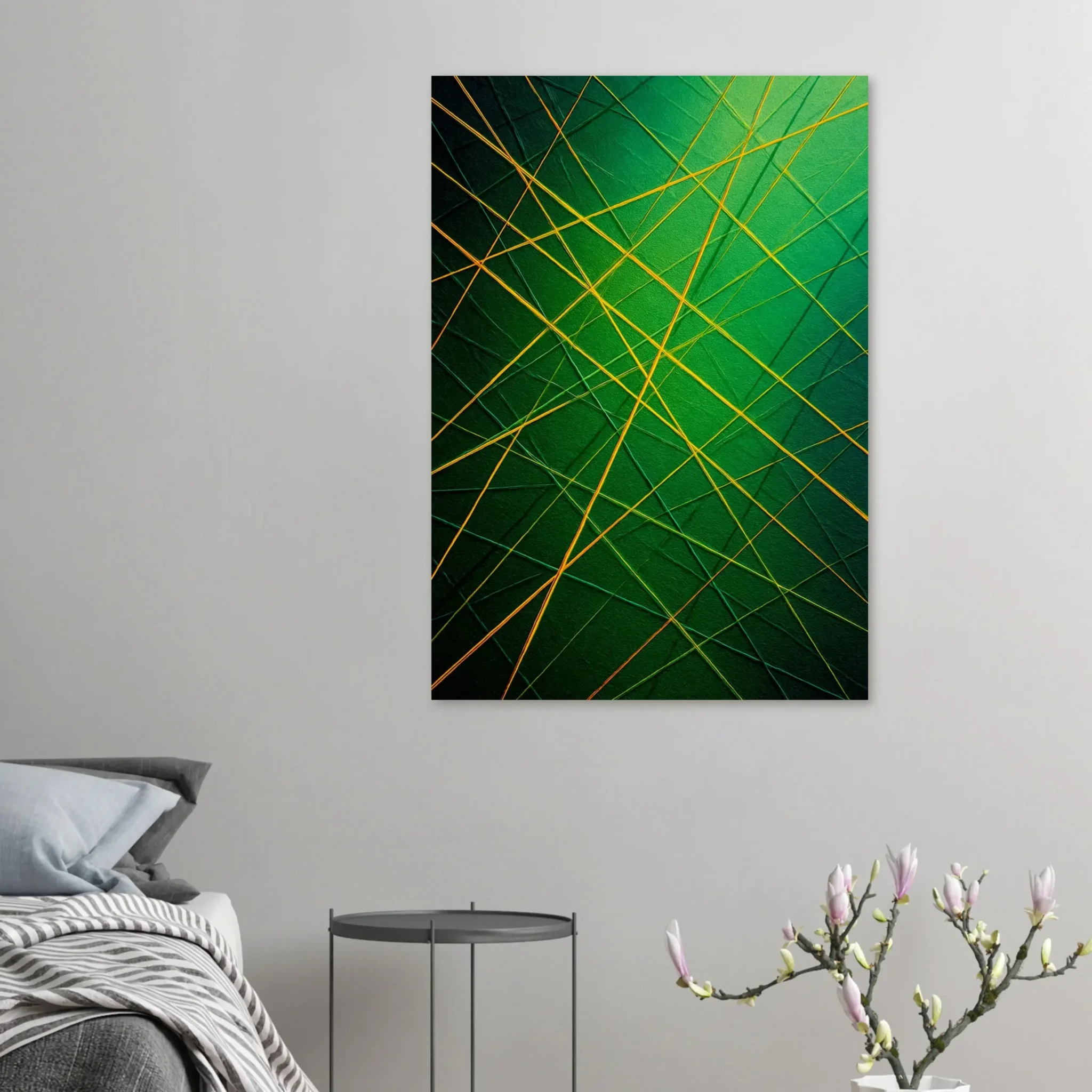 US Giclée Print Poster FOREST VOLTAGE. Fine Art Wall Art with Archival Quality. Printed, packaged, and shipped in the US. Exclusive ColorVanta design.