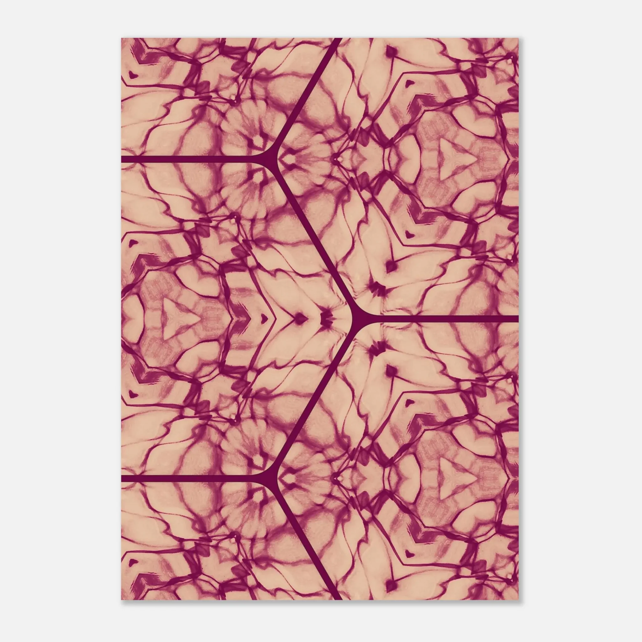 US Giclée Print Poster SANGUINE ROOT. Fine Art Wall Art with Archival Quality. Printed, packaged, and shipped in the US. Exclusive ColorVanta design.