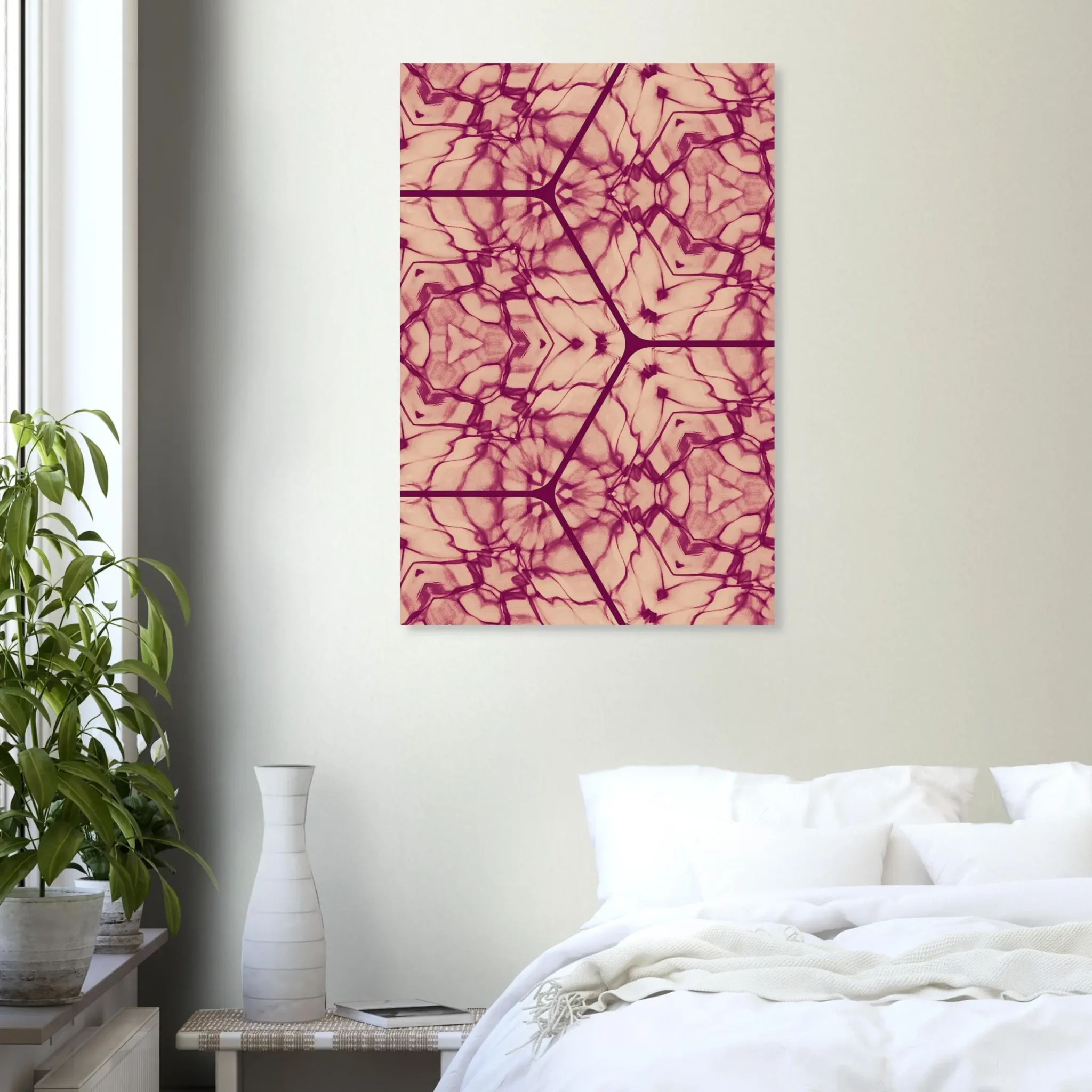 US Giclée Print Poster SANGUINE ROOT. Fine Art Wall Art with Archival Quality. Printed, packaged, and shipped in the US. Exclusive ColorVanta design.