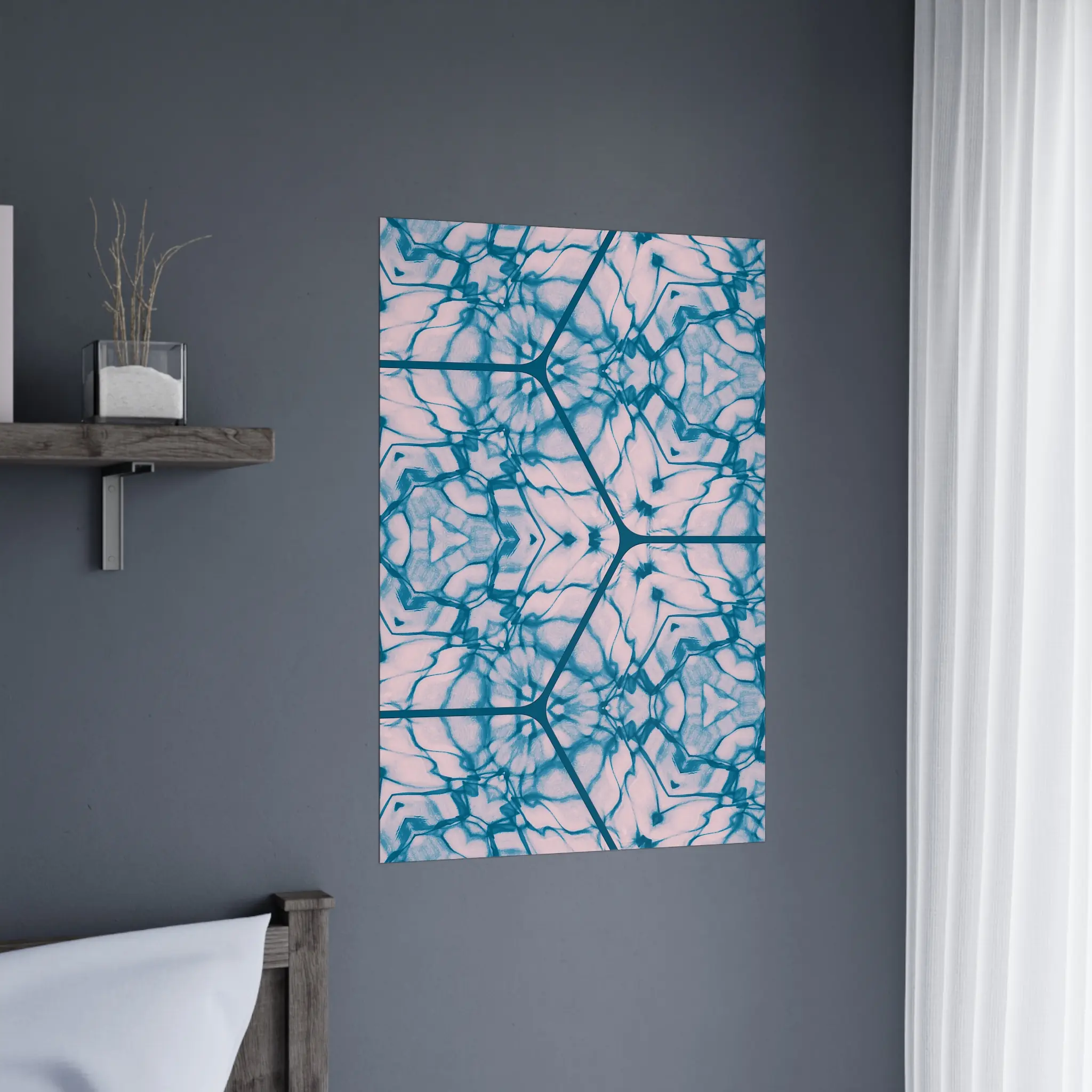 US Giclée Print Poster VESSEL VEIL. Fine Art Wall Art with Archival Quality. Printed, packaged, and shipped in the US. Exclusive ColorVanta design.