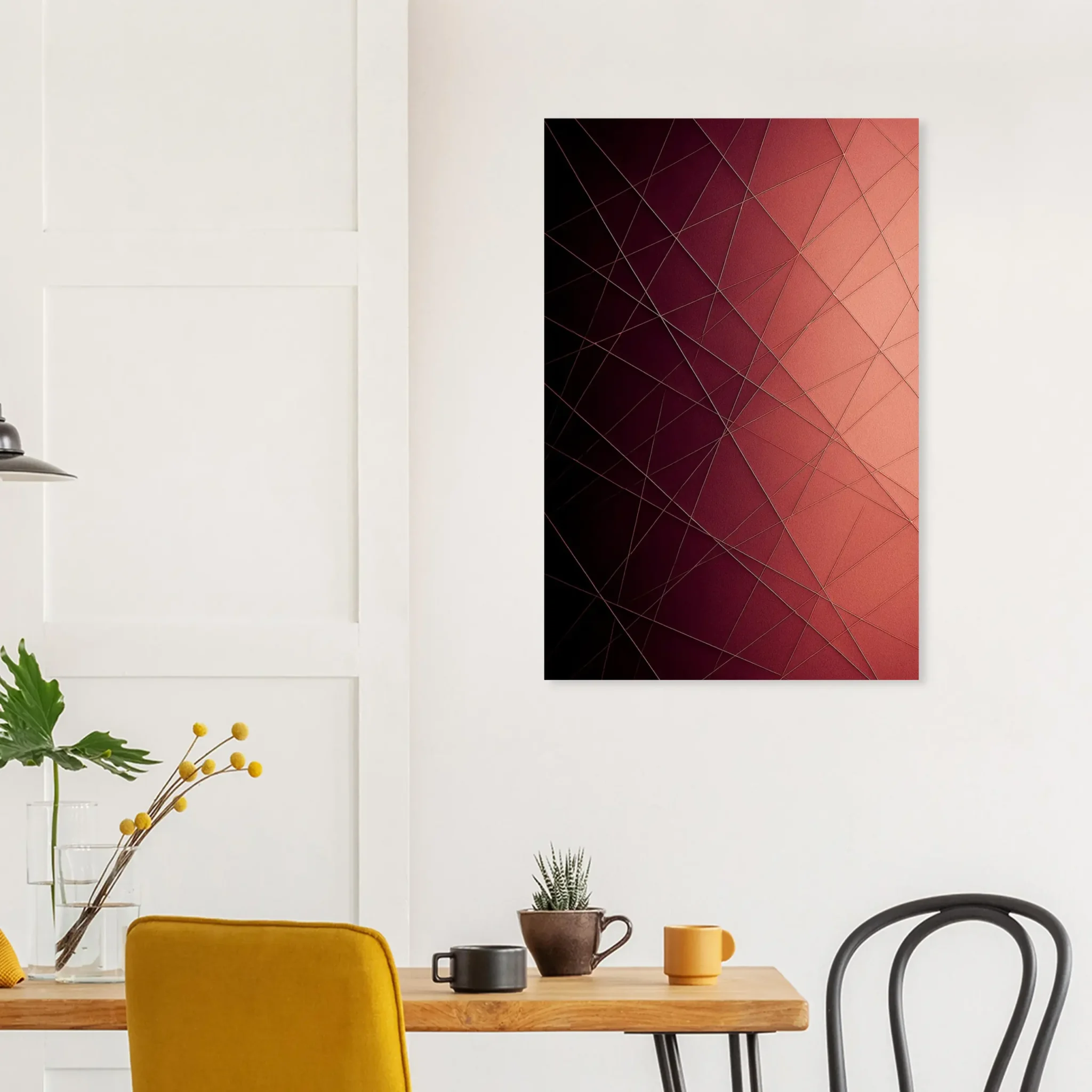 US Giclée Print Poster COPPER FLOW. Fine Art Wall Art with Archival Quality. Exclusive ColorVanta design.