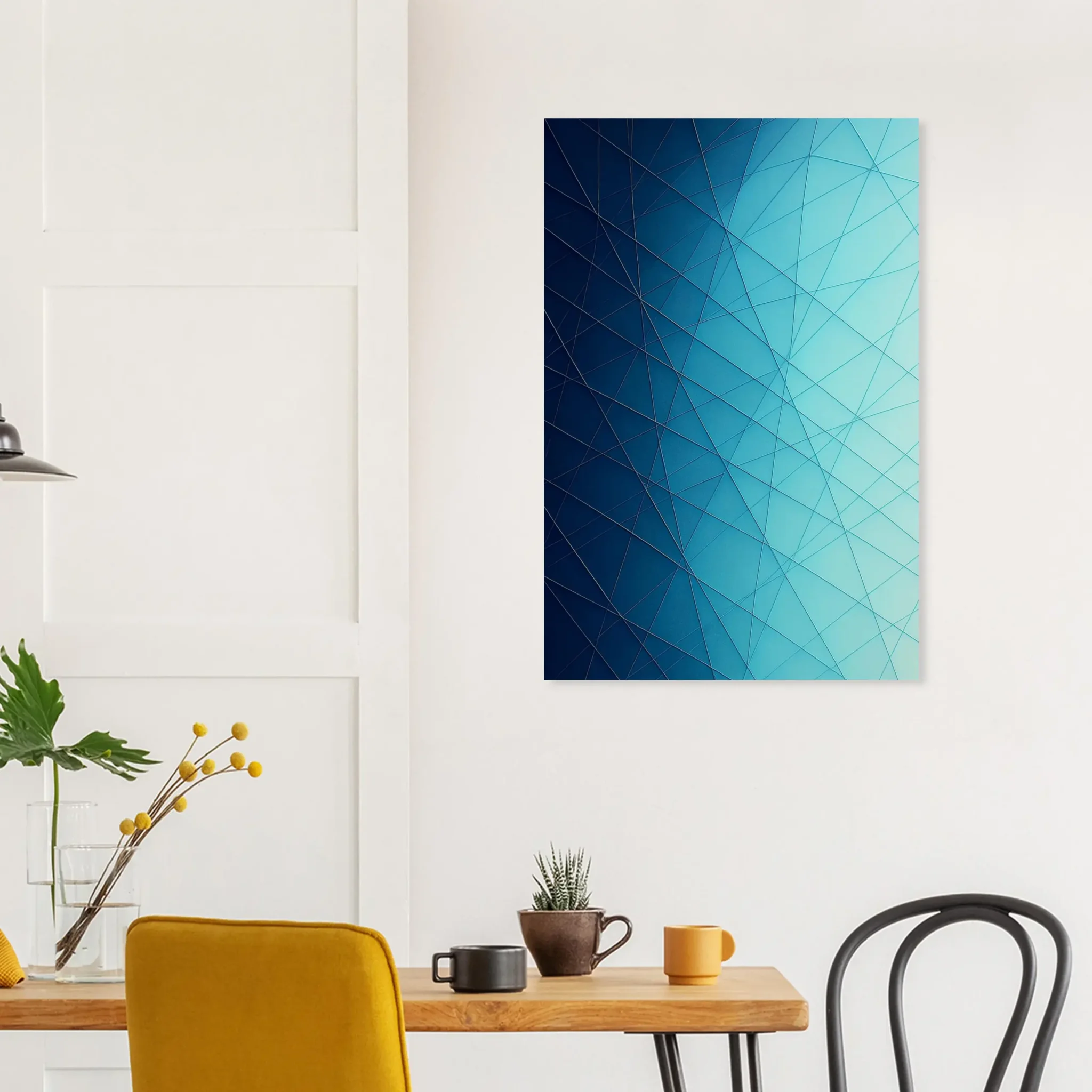 US Giclée Print Poster ICEGRID. Fine Art Wall Art with Archival Quality. Exclusive ColorVanta design.