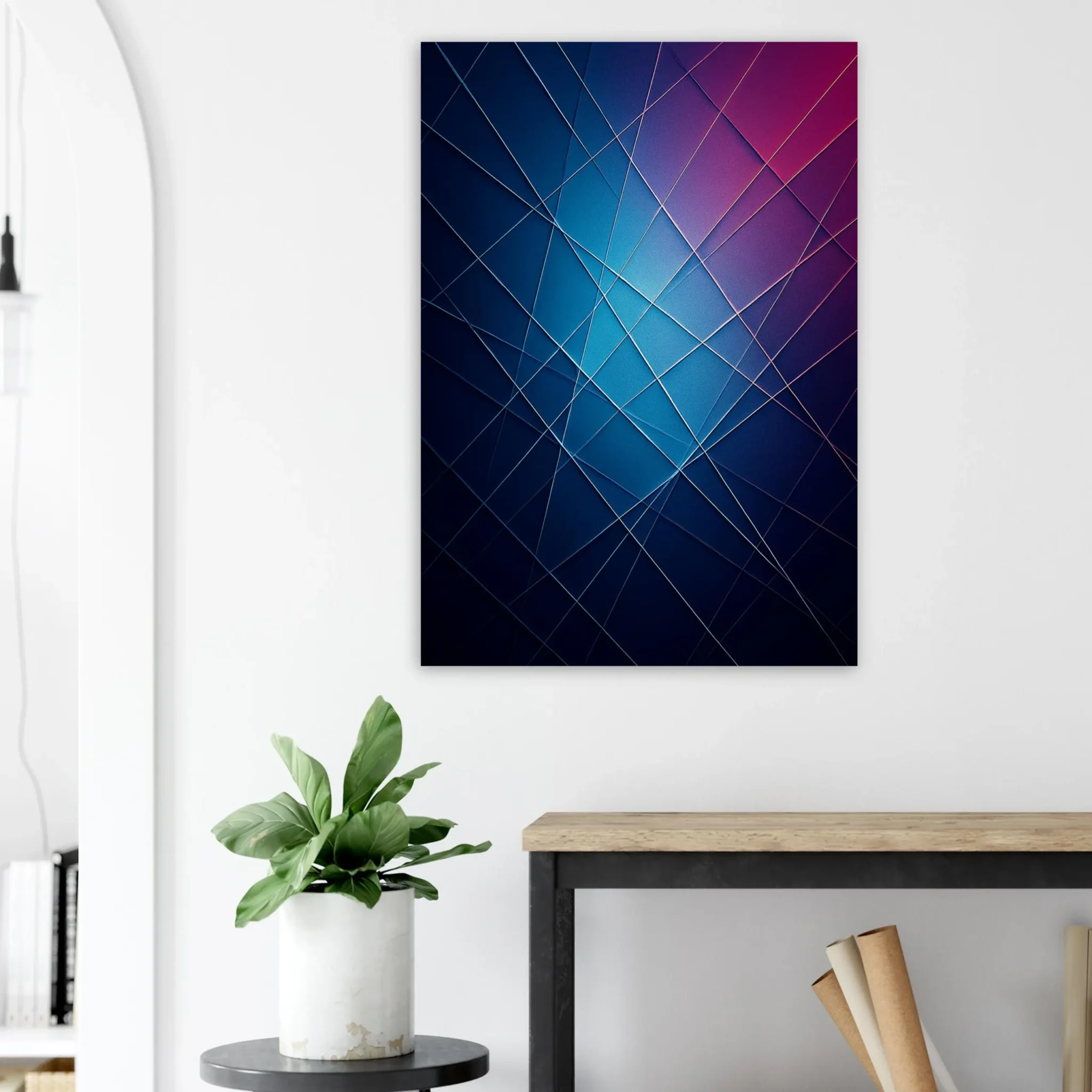 US Giclée Print Poster MIDNIGHT CURRENT. Fine Art Wall Art with Archival Quality. Printed, packaged, and shipped in the US. Exclusive ColorVanta design.