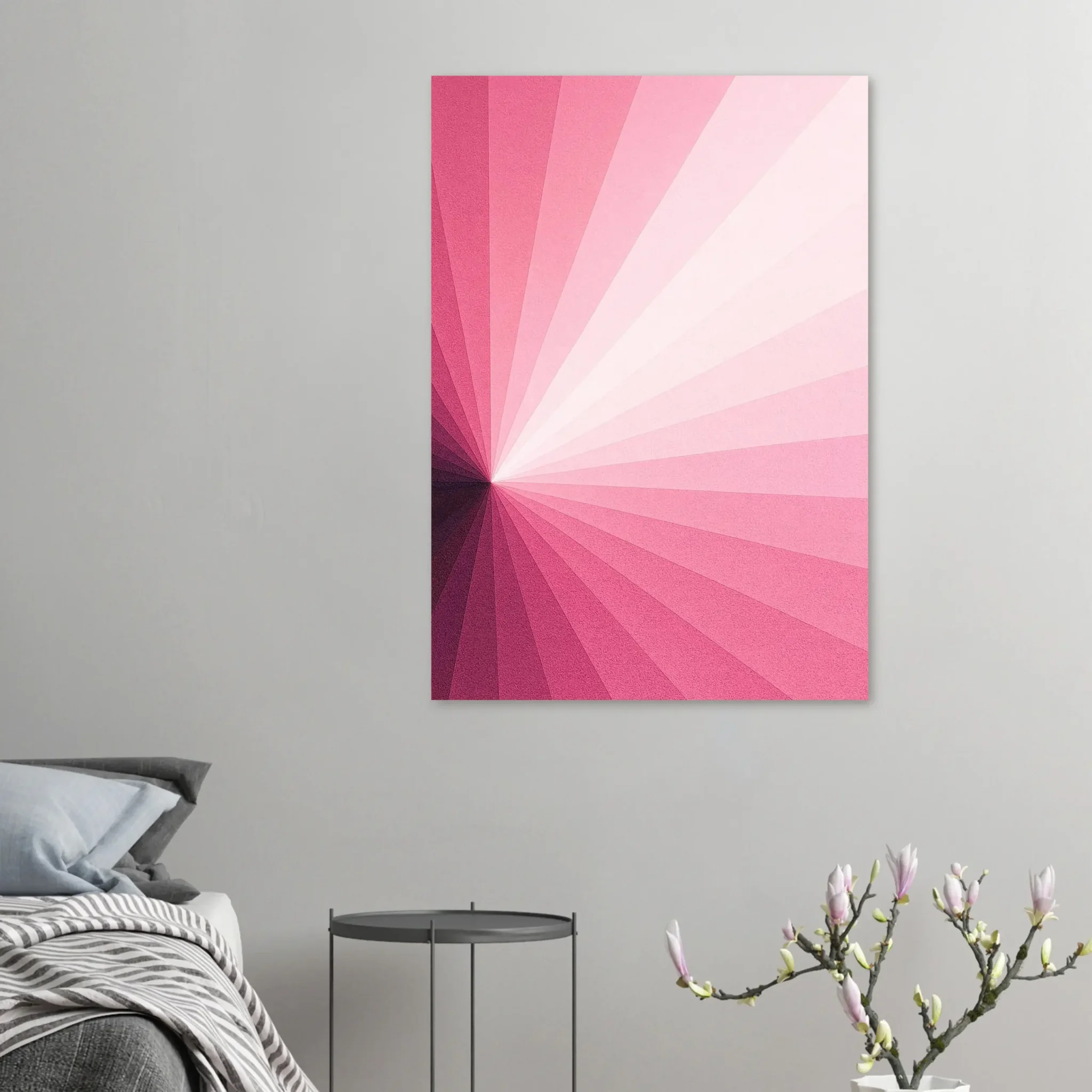 US Giclée Print Poster ROSELIGHT ECHO. Fine Art Wall Art with Archival Quality. Printed, packaged, and shipped in the US. Exclusive ColorVanta design.