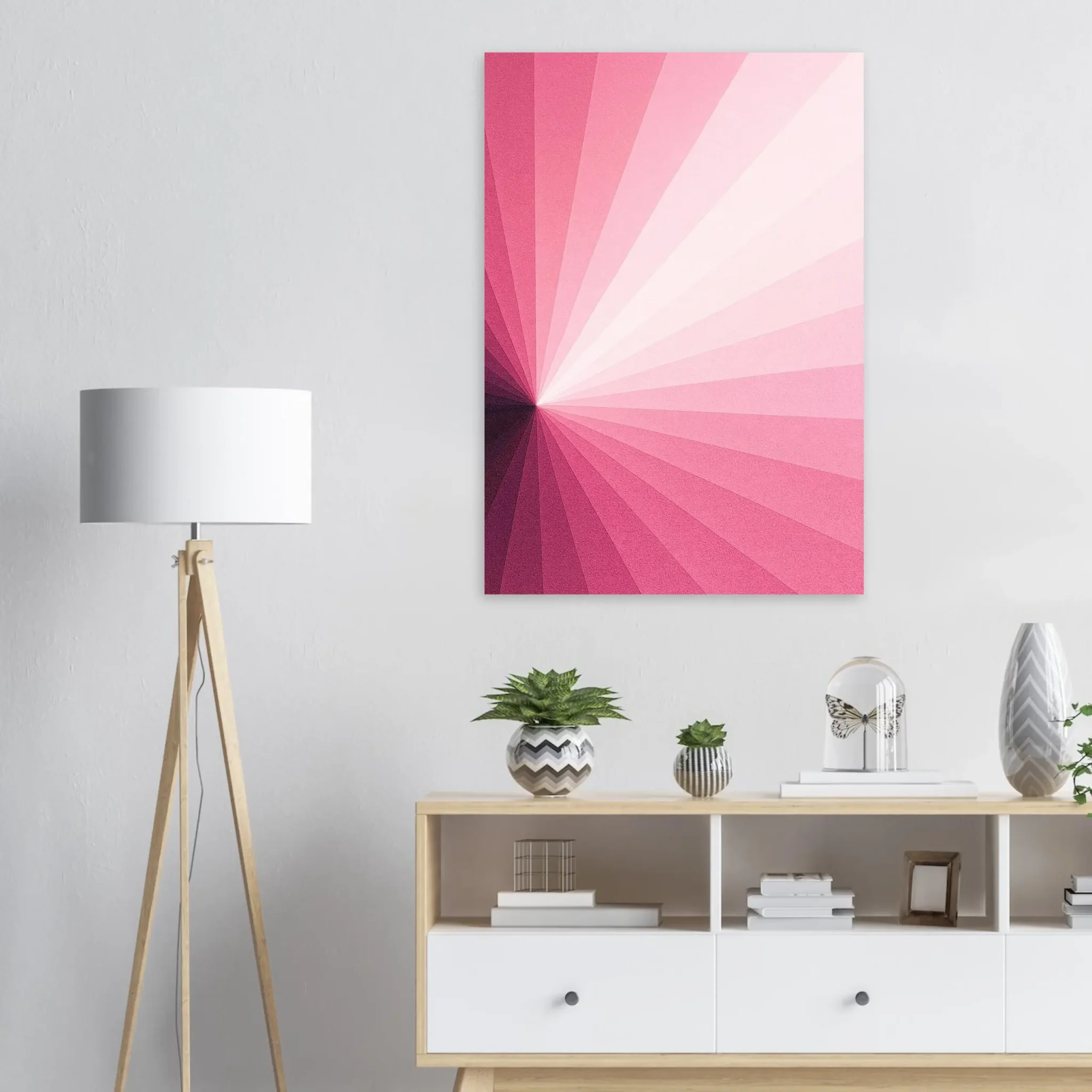 US Giclée Print Poster ROSELIGHT ECHO. Fine Art Wall Art with Archival Quality. Printed, packaged, and shipped in the US. Exclusive ColorVanta design.