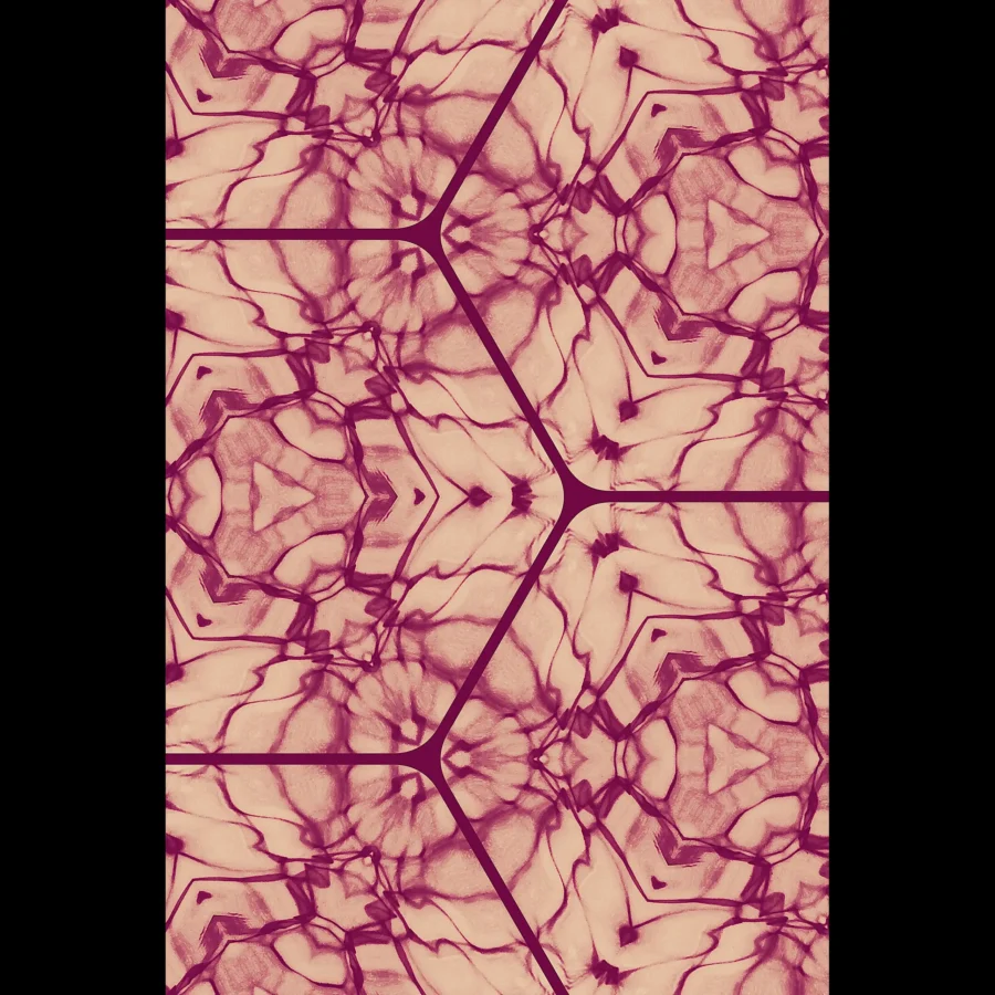 US Giclée Print Poster SANGUINE ROOT. Fine Art Wall Art with Archival Quality. Printed, packaged, and shipped in the US. Exclusive ColorVanta design.