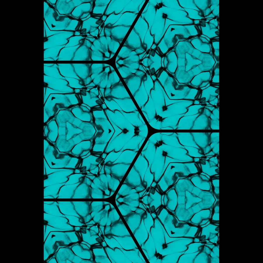 US TURQUOISE CURRENT WP60 US Giclée Print Poster TURQUOISE CURRENT. Fine Art Wall Art with Archival Quality. Printed, packaged, and shipped in the US. Exclusive ColorVanta design.