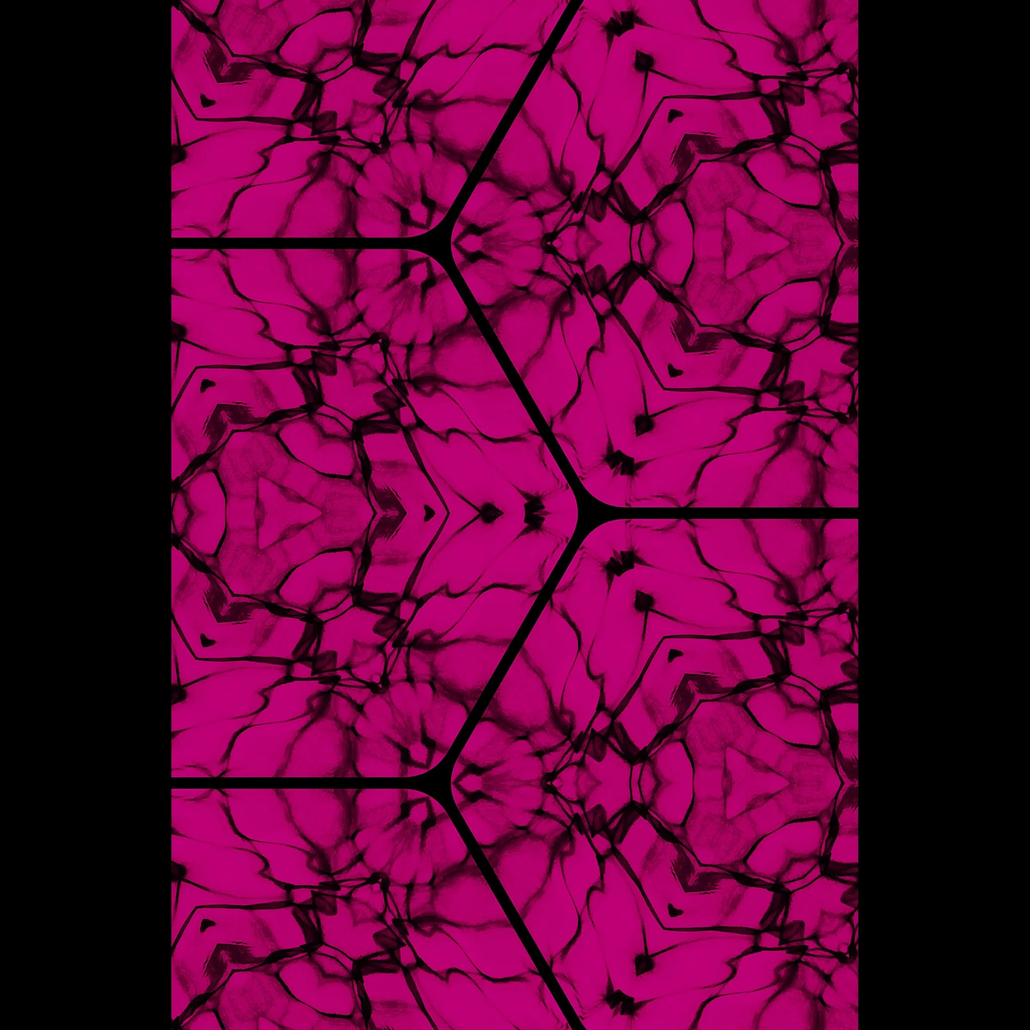 US Giclée Print Poster VIOLET PULSE. Fine Art Wall Art with Archival Quality. Printed, packaged, and shipped in the US. Exclusive ColorVanta design.