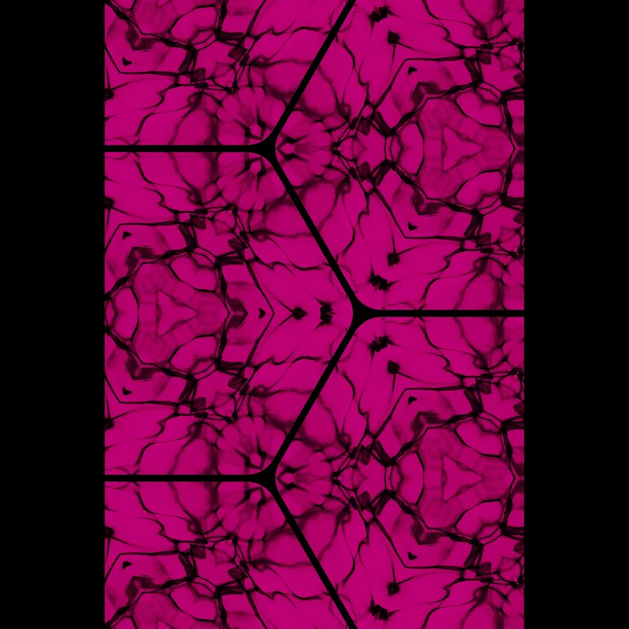 US Giclée Print Poster VIOLET PULSE. Fine Art Wall Art with Archival Quality. Printed, packaged, and shipped in the US. Exclusive ColorVanta design.