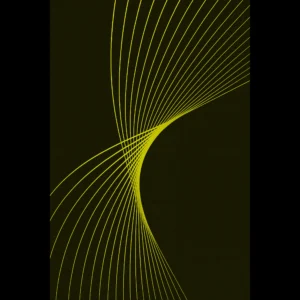 US Giclée Print Poster YELLOW FLUX. Fine Art Wall Art with Archival Quality. Printed, packaged, and shipped in the US. Exclusive ColorVanta design.