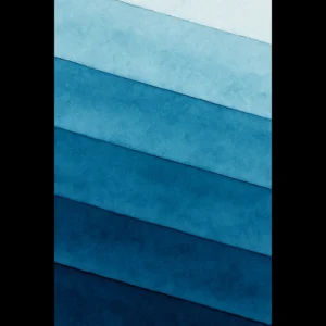 US Giclée Print Poster CIRCADIAN BLUE. Fine Art Wall Art with Archival Quality. Printed, packaged, and shipped in the US. Exclusive ColorVanta design.