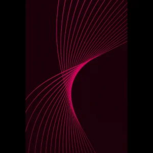 US Giclée Print Poster DEEP PINK FLUX. Fine Art Wall Art with Archival Quality. Printed, packaged, and shipped in the US. Exclusive ColorVanta design.