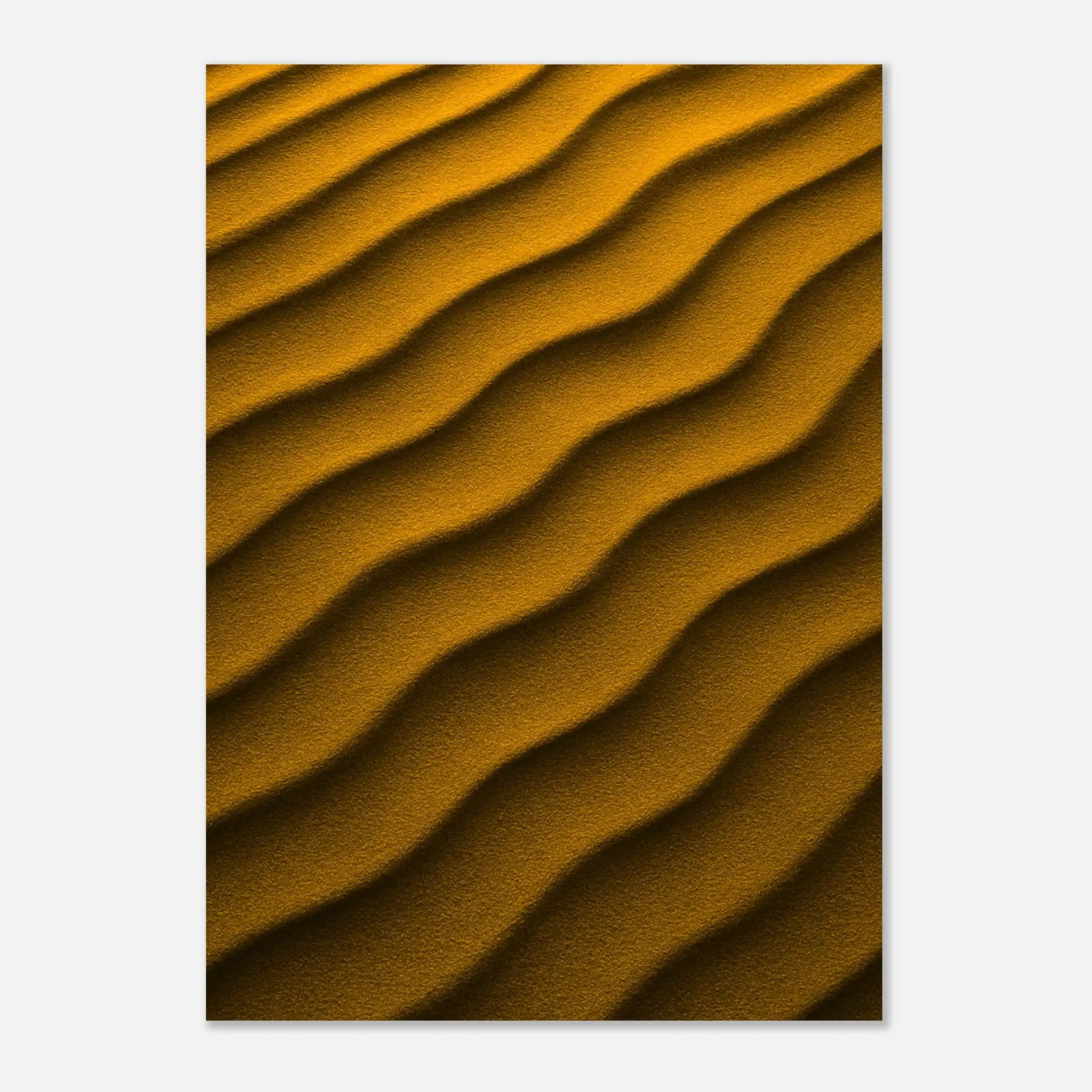 US Giclée Print Poster DUNE OF ORANGE. Fine Art Wall Art with Archival Quality. Printed, packaged, and shipped in the US. Exclusive ColorVanta design.