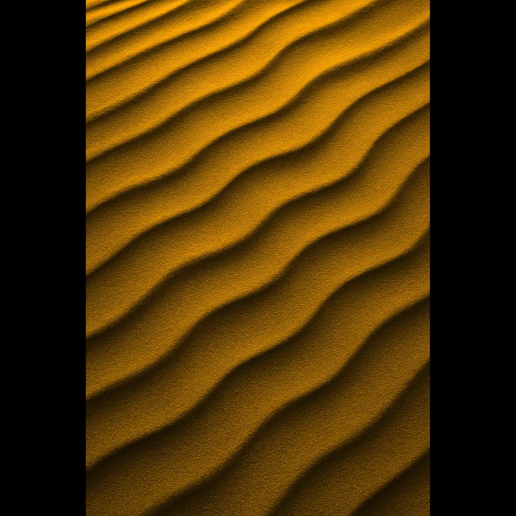 US Giclée Print Poster DUNE OF ORANGE. Fine Art Wall Art with Archival Quality. Printed, packaged, and shipped in the US. Exclusive ColorVanta design.