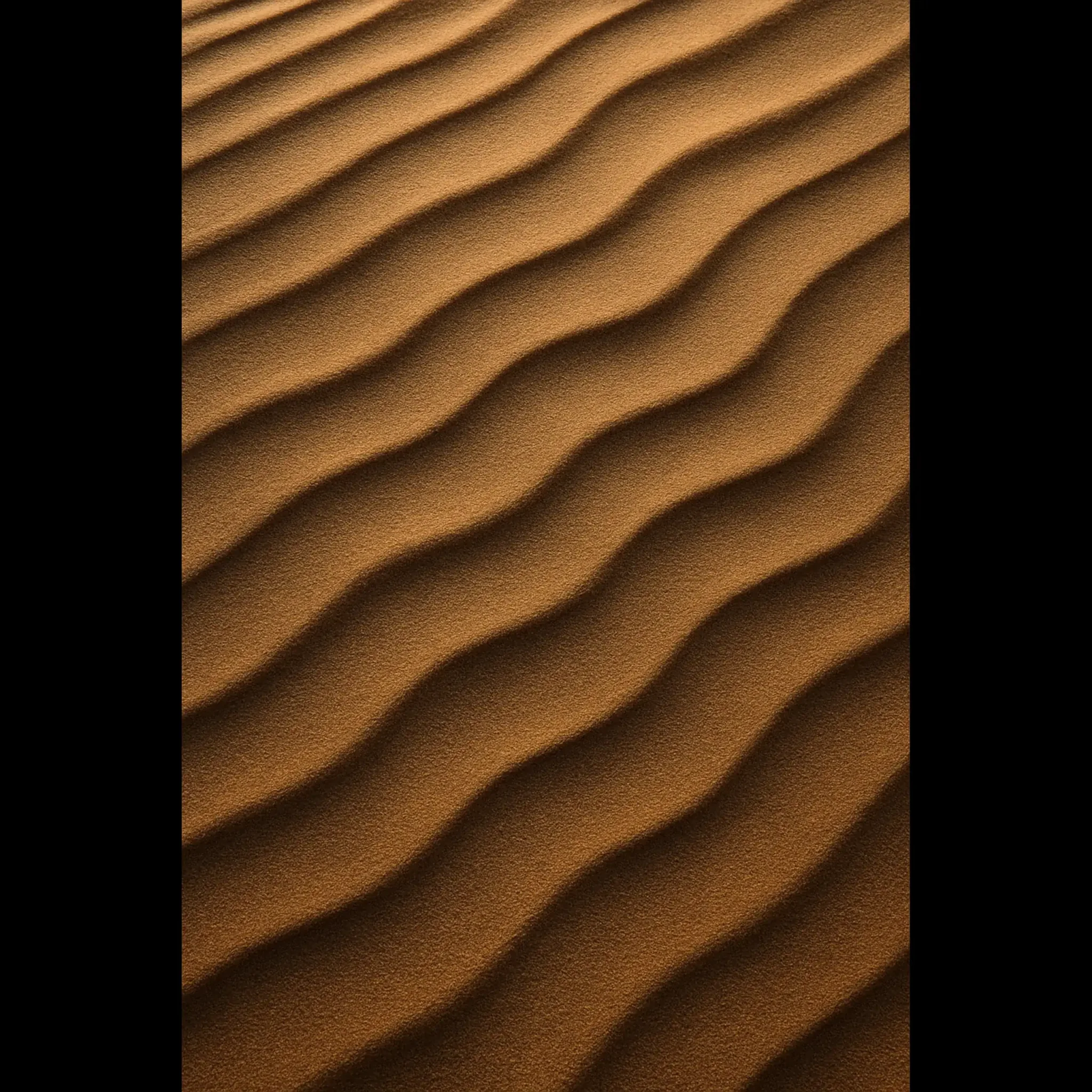 US Giclée Print Poster DUNE OF SANDY BROWN. Fine Art Wall Art with Archival Quality. Printed, packaged, and shipped in the US. Exclusive ColorVanta design.