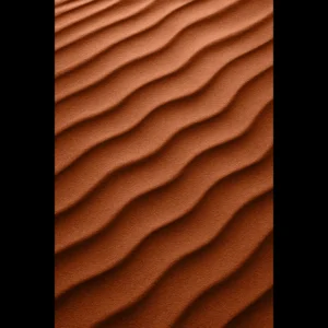 US Giclée Print Poster DUNE OF SIENNA. Fine Art Wall Art with Archival Quality. Printed, packaged, and shipped in the US. Exclusive ColorVanta design.