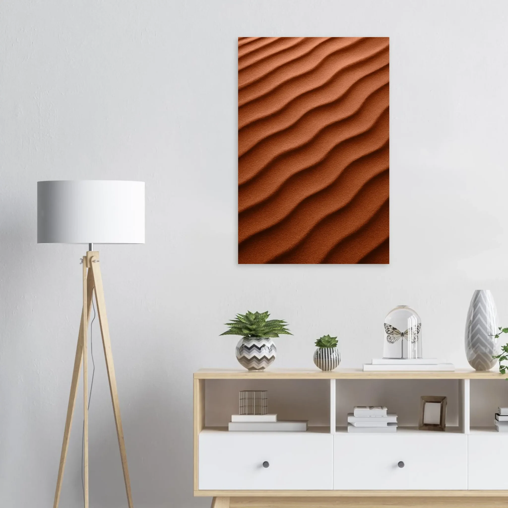 US Giclée Print Poster DUNE OF SIENNA. Fine Art Wall Art with Archival Quality. Printed, packaged, and shipped in the US. Exclusive ColorVanta design.