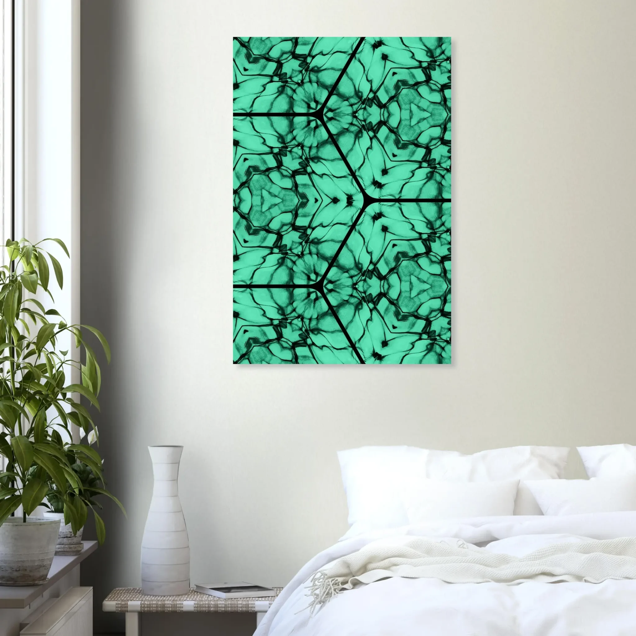 US Giclée Print Poster LIQUID FRAME. Fine Art Wall Art with Archival Quality. Printed, packaged, and shipped in the US. Exclusive ColorVanta design.