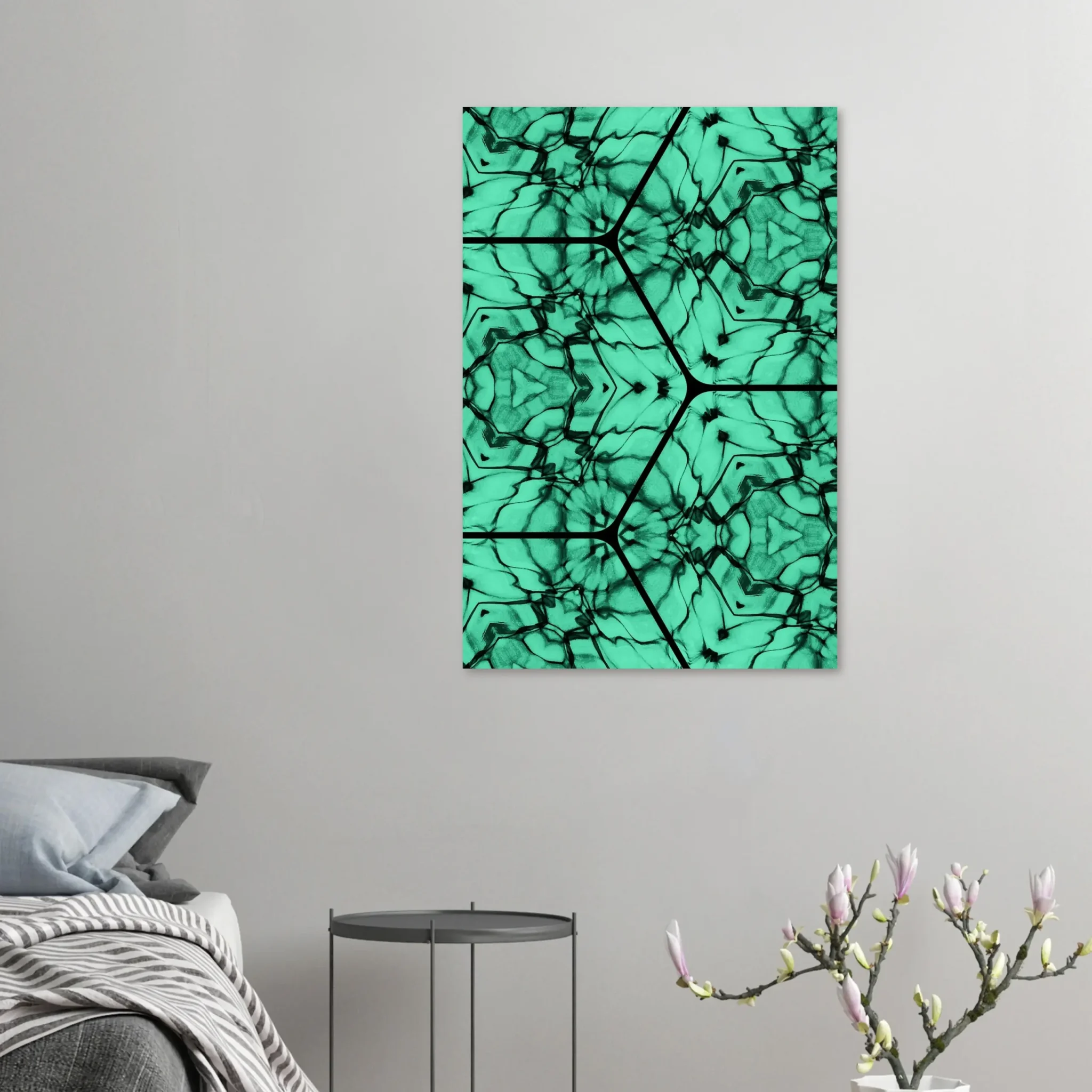 US Giclée Print Poster LIQUID FRAME. Fine Art Wall Art with Archival Quality. Printed, packaged, and shipped in the US. Exclusive ColorVanta design.