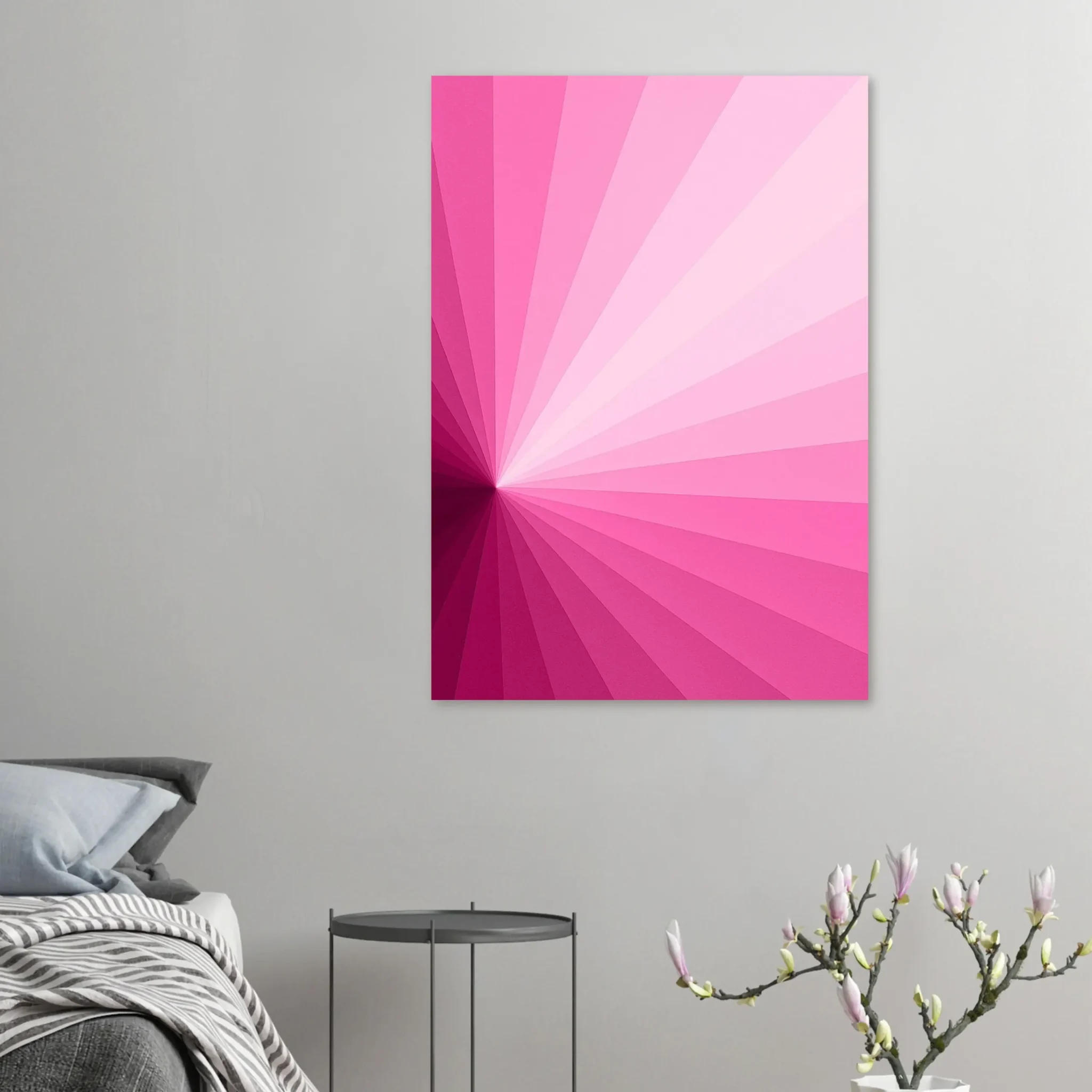 US Giclée Print Poster PINK VECTOR. Fine Art Wall Art with Archival Quality. Printed, packaged, and shipped in the US. Exclusive ColorVanta design.